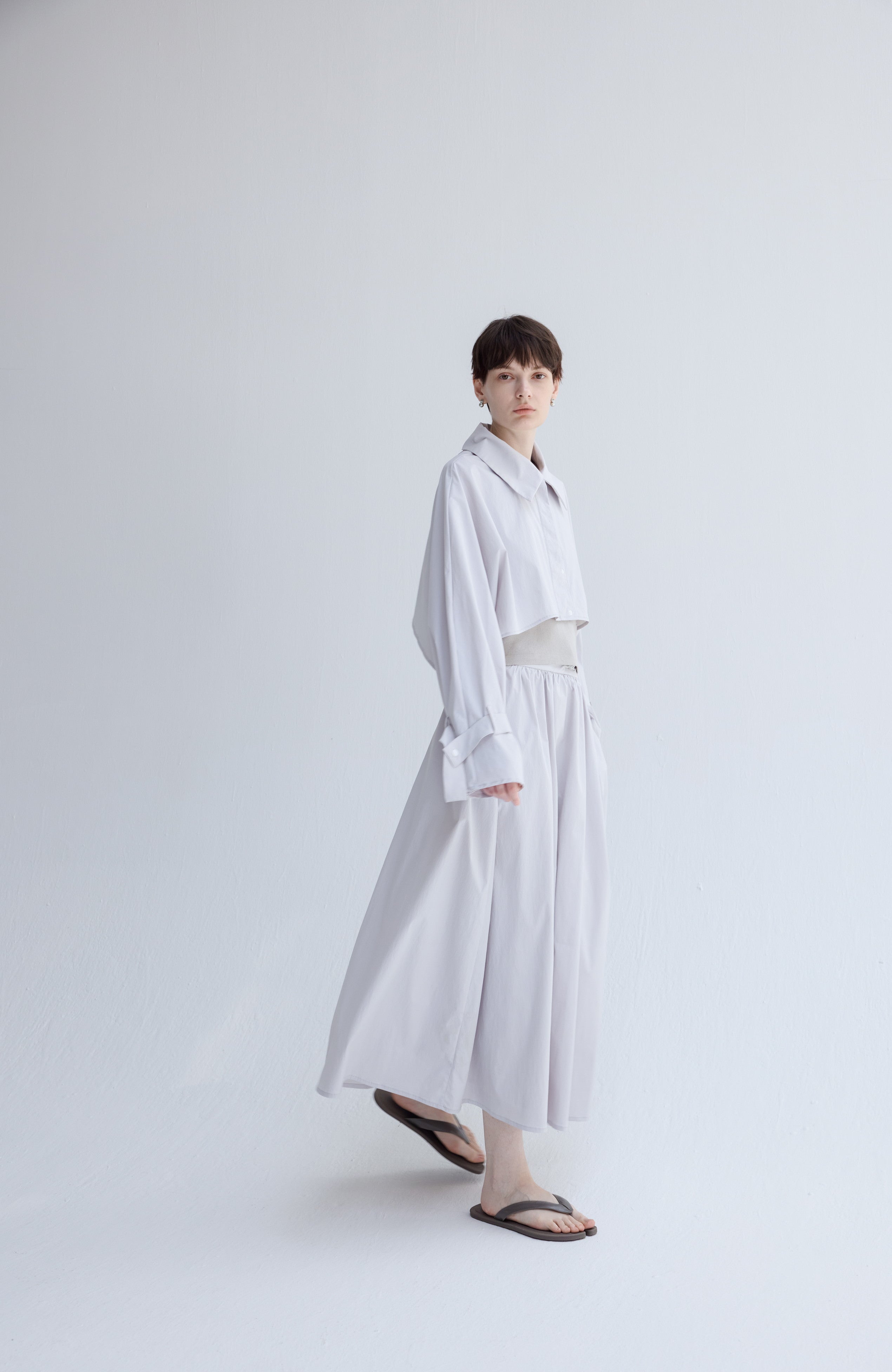UV CUT SHORT LAYER SHIRT / UVカットショートレイヤーシャツ