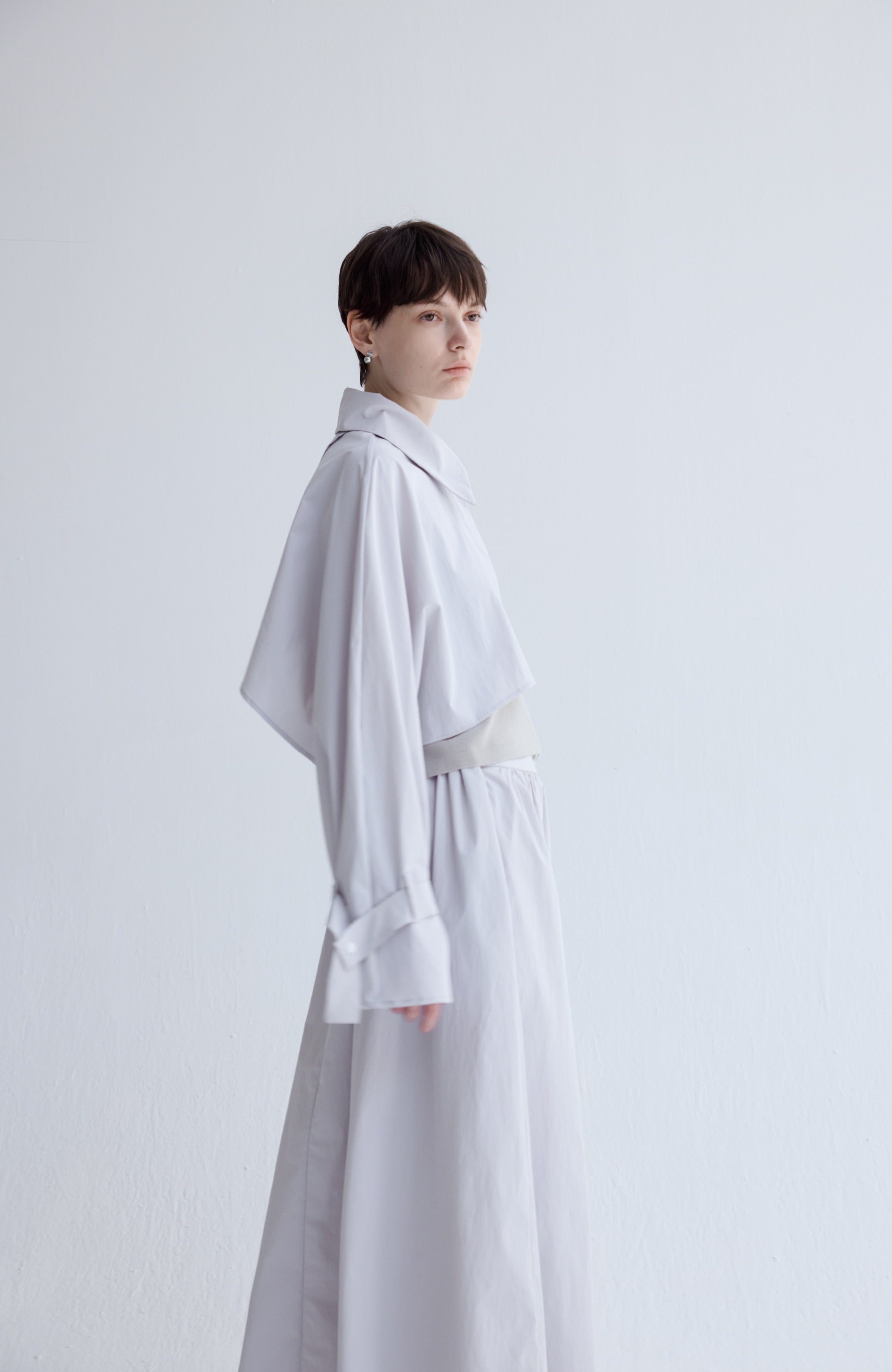 UV CUT SHORT LAYER SHIRT / UVカットショートレイヤーシャツ