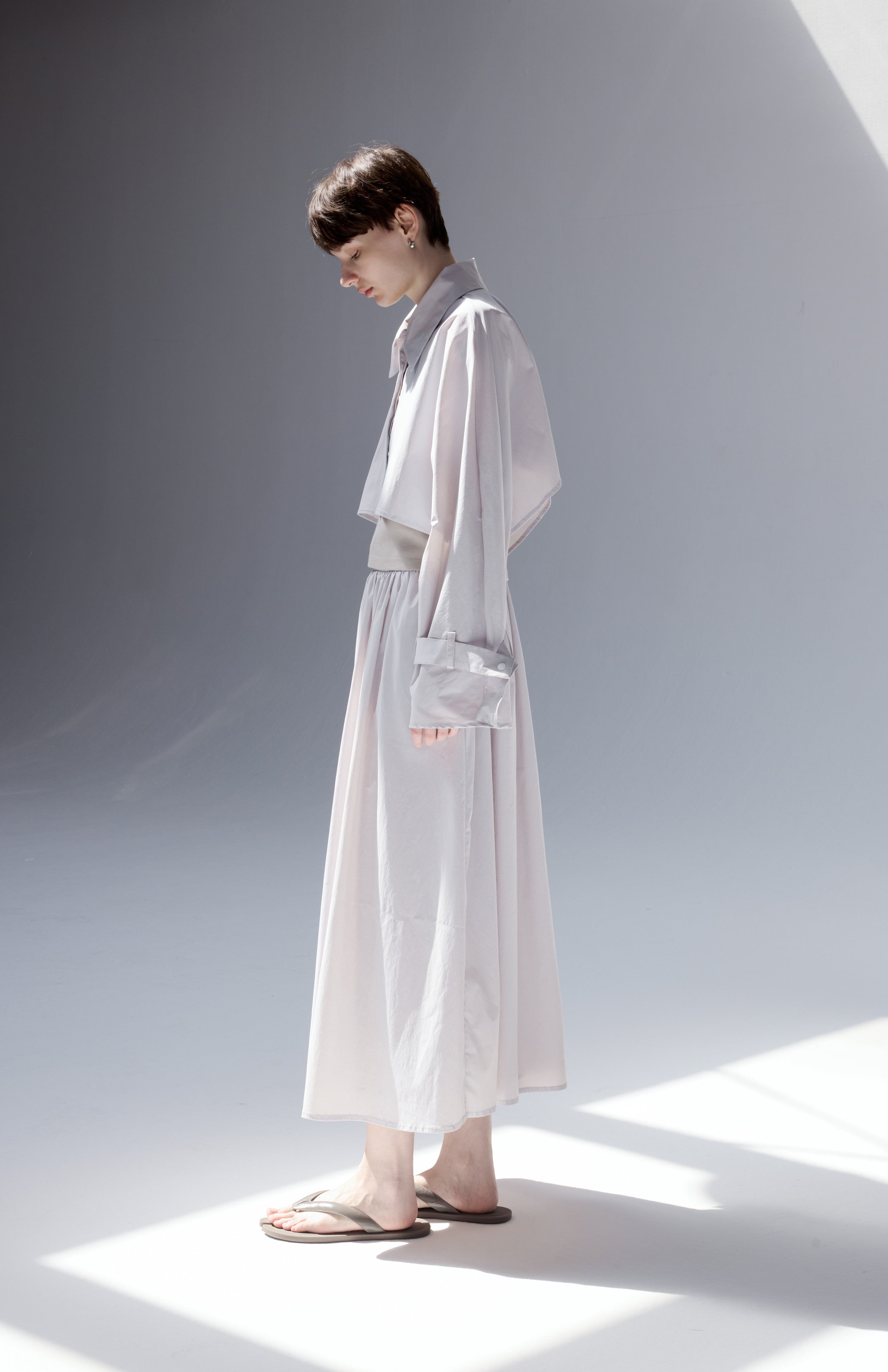 UV CUT SHORT LAYER SHIRT / UVカットショートレイヤーシャツ