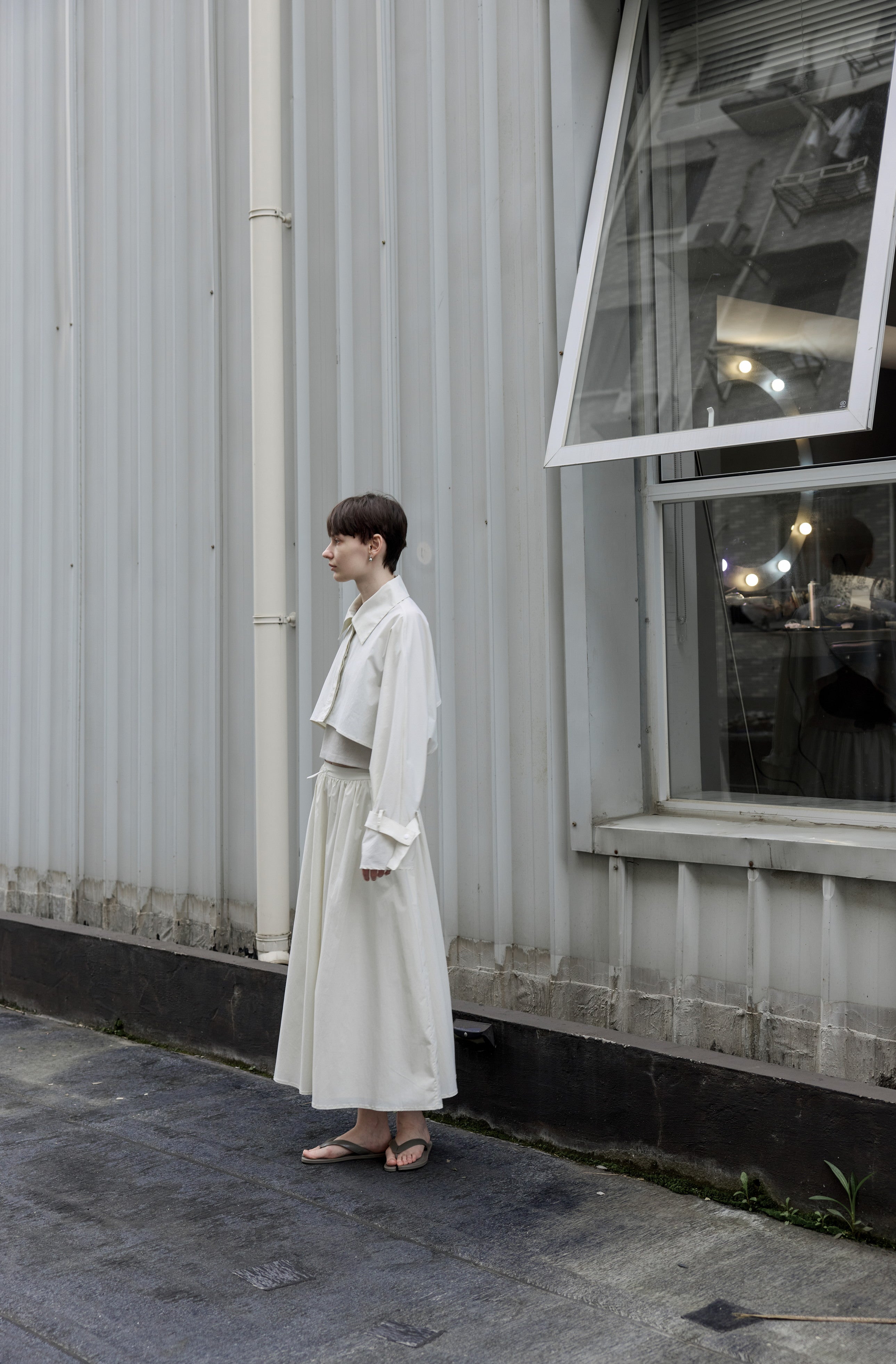 UV CUT SHORT LAYER SHIRT / UVカットショートレイヤーシャツ