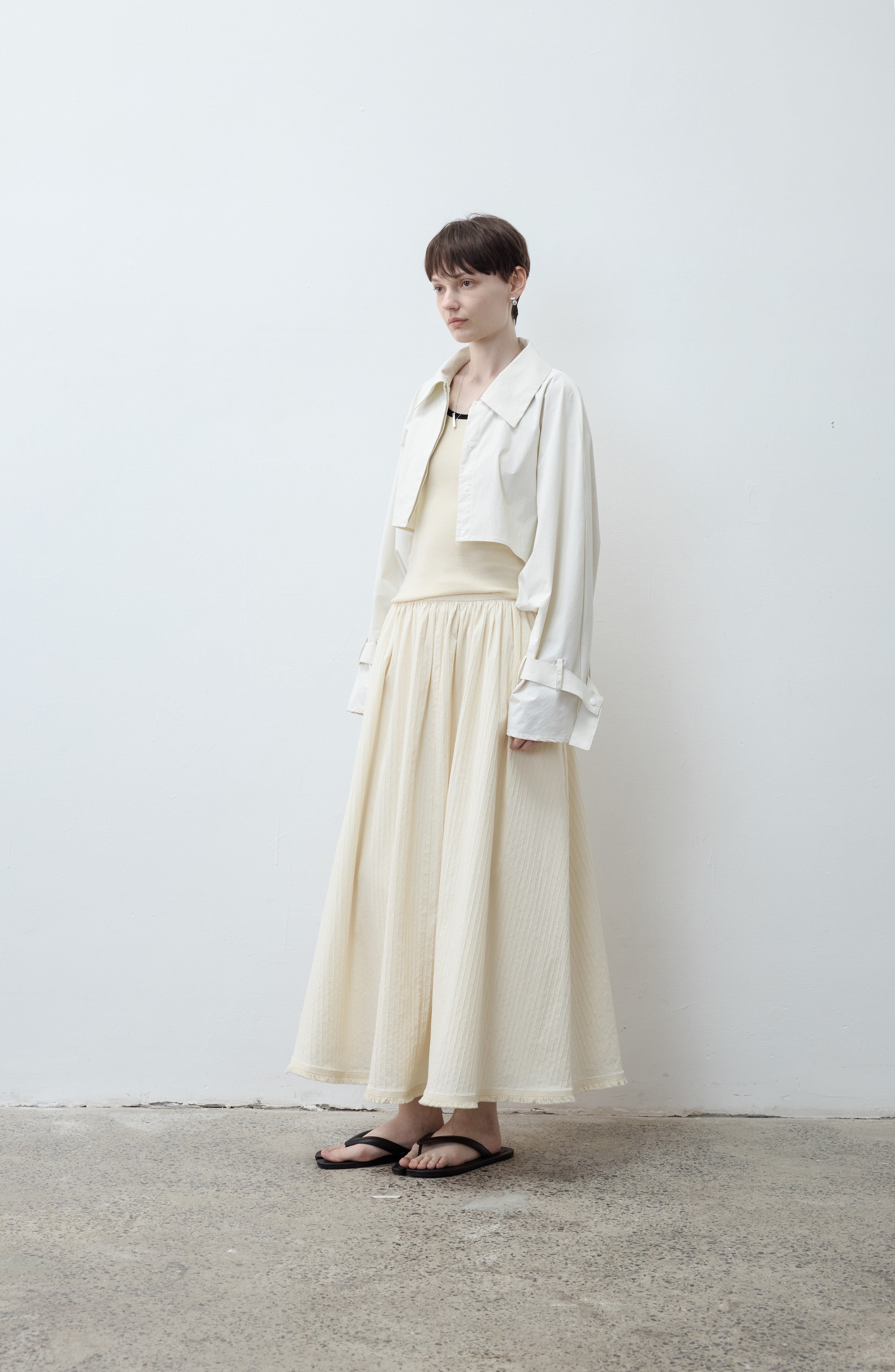 UV CUT SHORT LAYER SHIRT / UVカットショートレイヤーシャツ