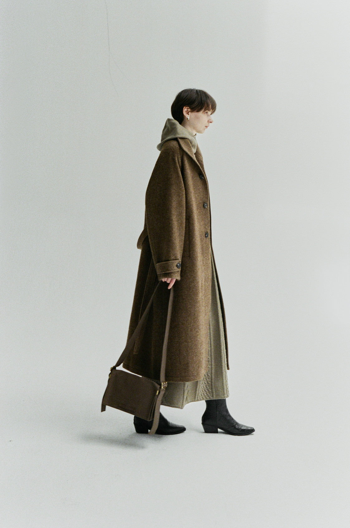 MULTI BUTTON WOOL COAT