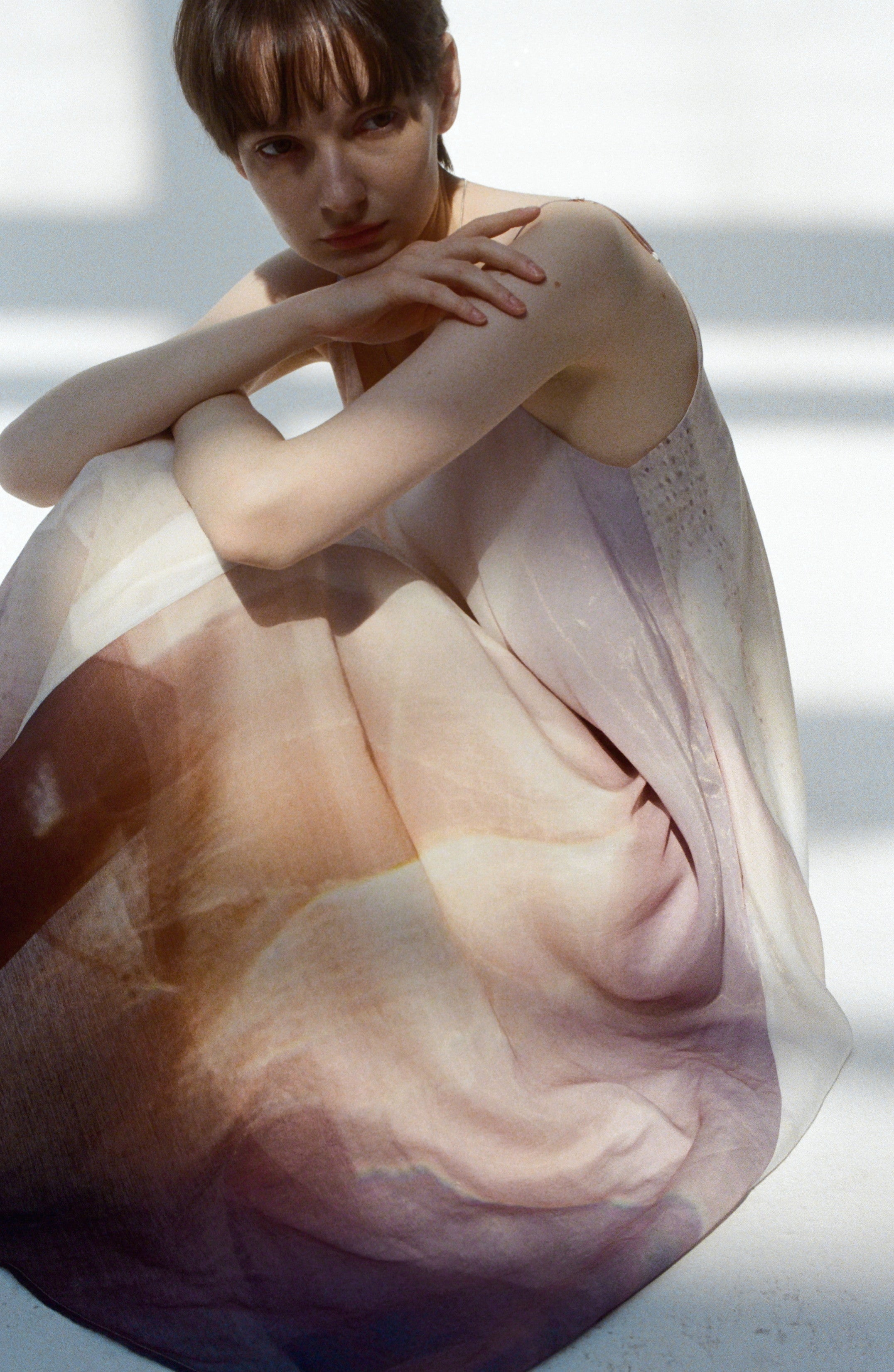 WATERCOLOR GRADATION DRESS / ウォーターカラーグラデーションワンピース