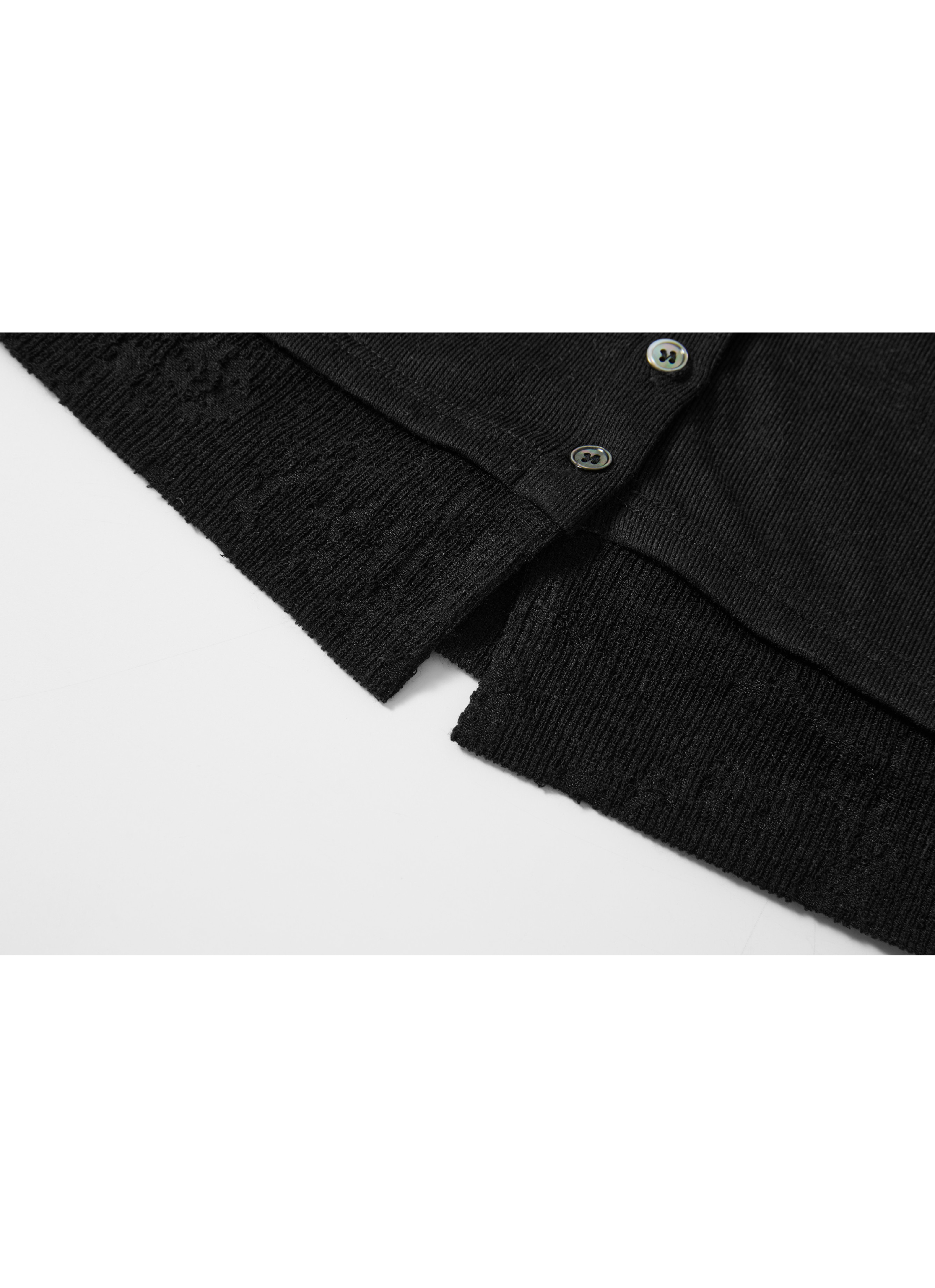 JACQUARD SLEEVE FIT TOP