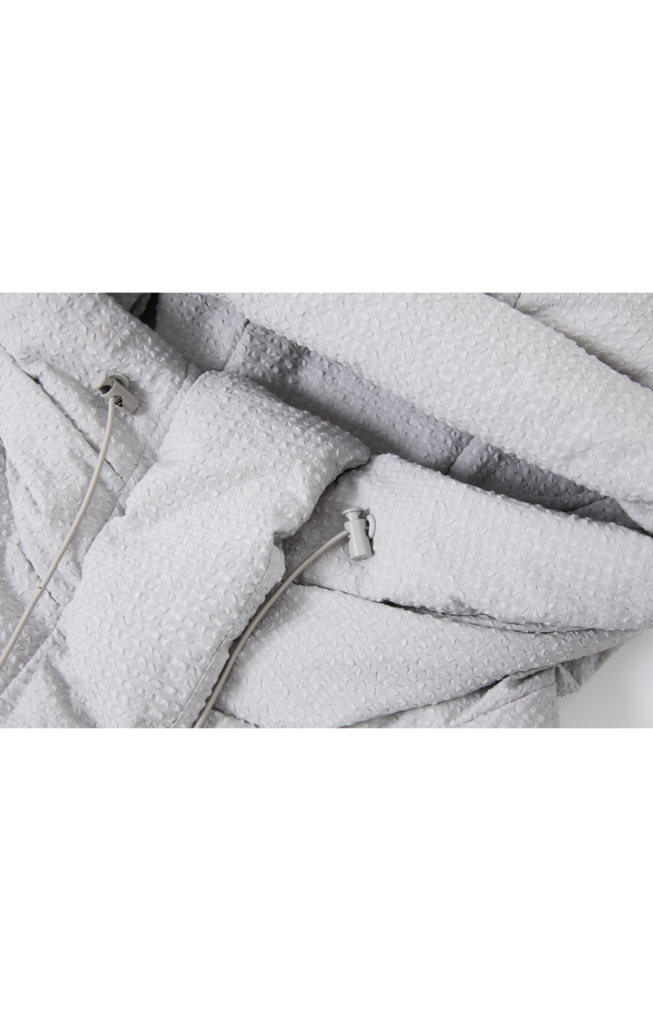 PUFF TEXTURE HOODED DOWN / 퍼프 텍스처 푸드 다운