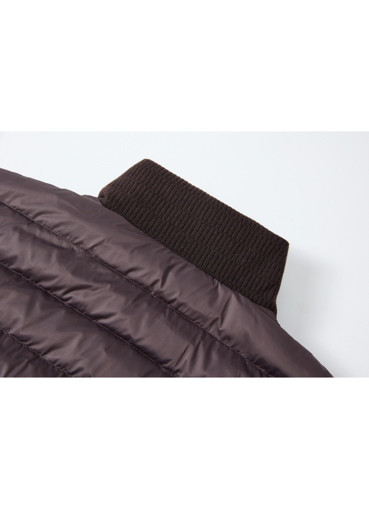 KNIT DOCKING DOWN JACKET