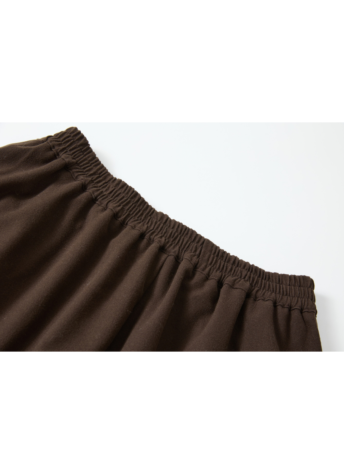 GATHER HEM DRAPE SKIRT