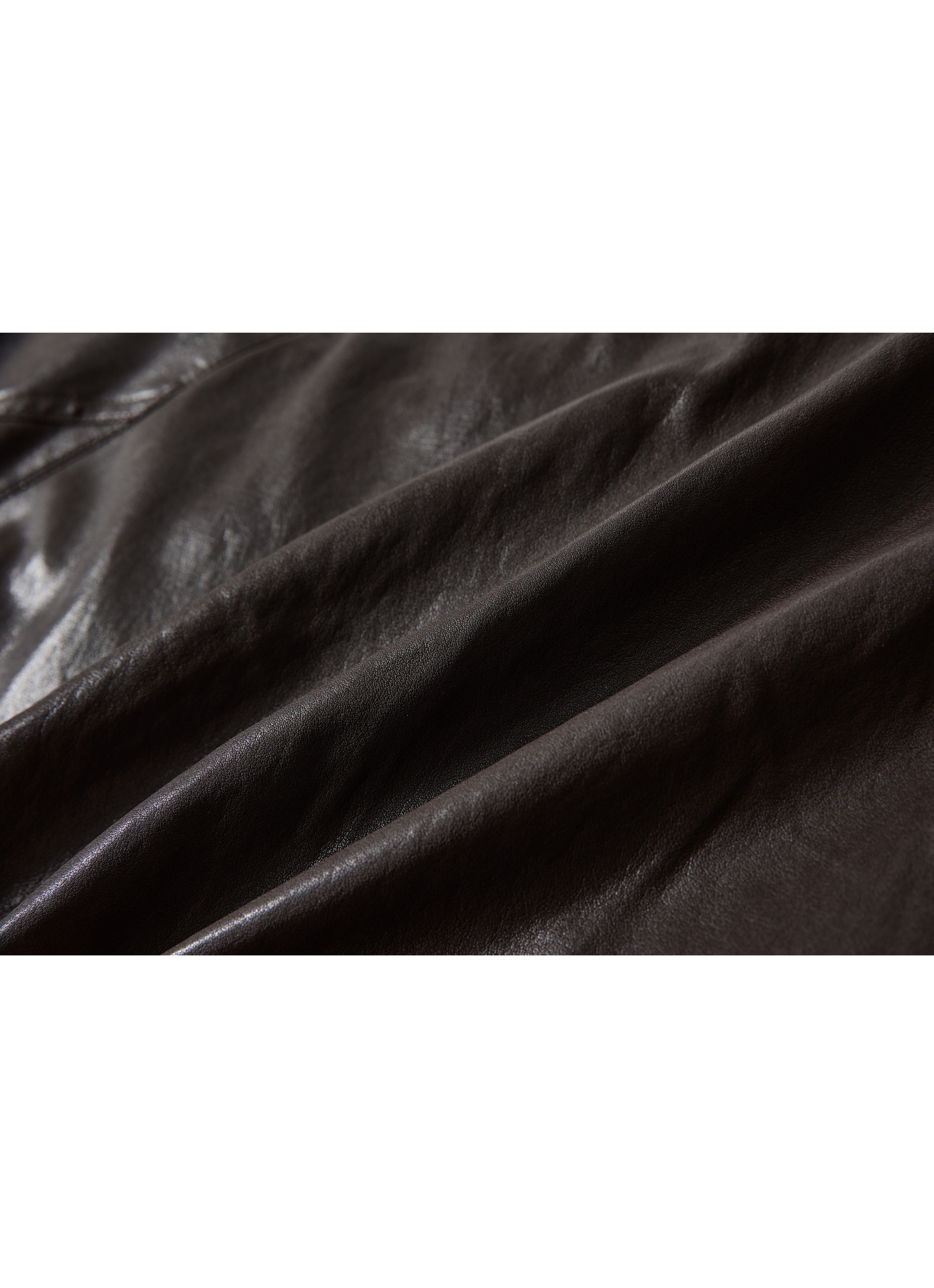 LEATHER TEXTURE CLASSIC TRENCH