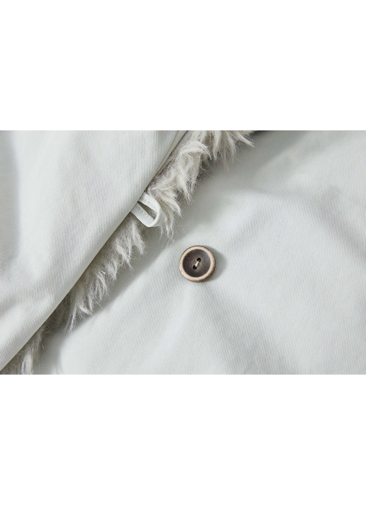 FUR LAPEL VOLUME BLOUSON