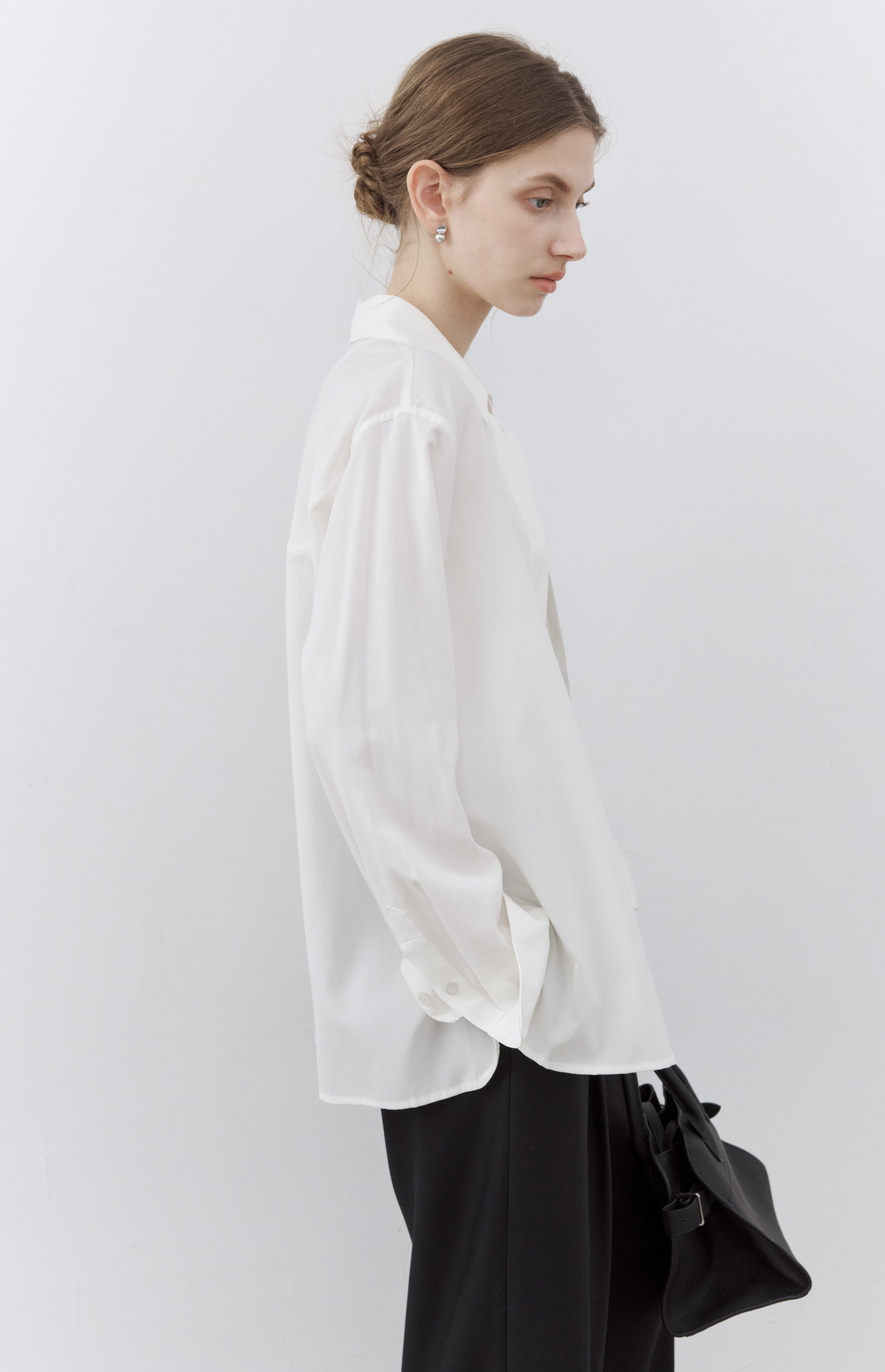 EDGE SILHOUETTE COLOR SHIRT / 엣지 실루엣 컬러 셔츠