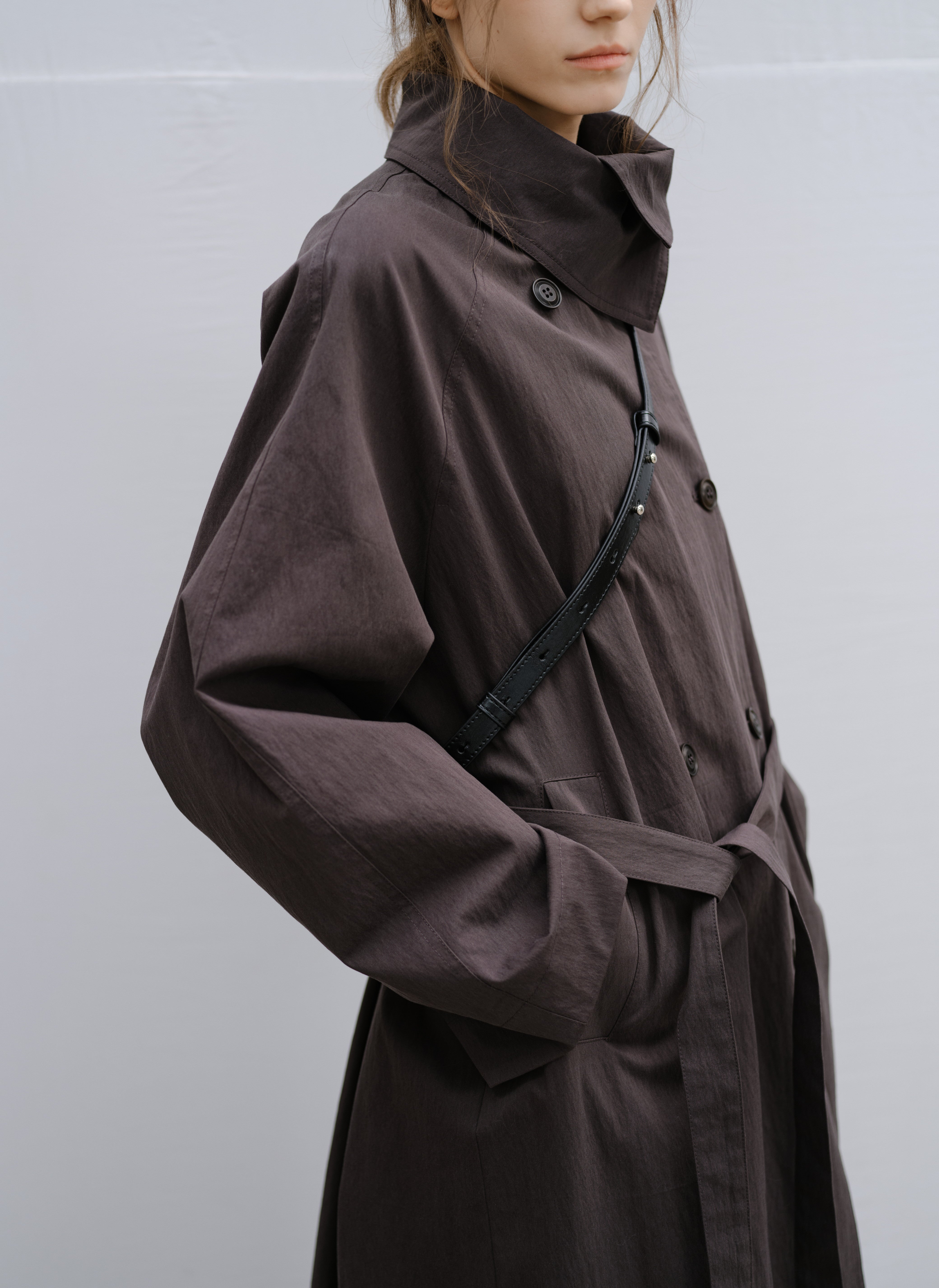 NATURAL COLOR LONG TRENCH / ナチュラルカラーロングトレンチ