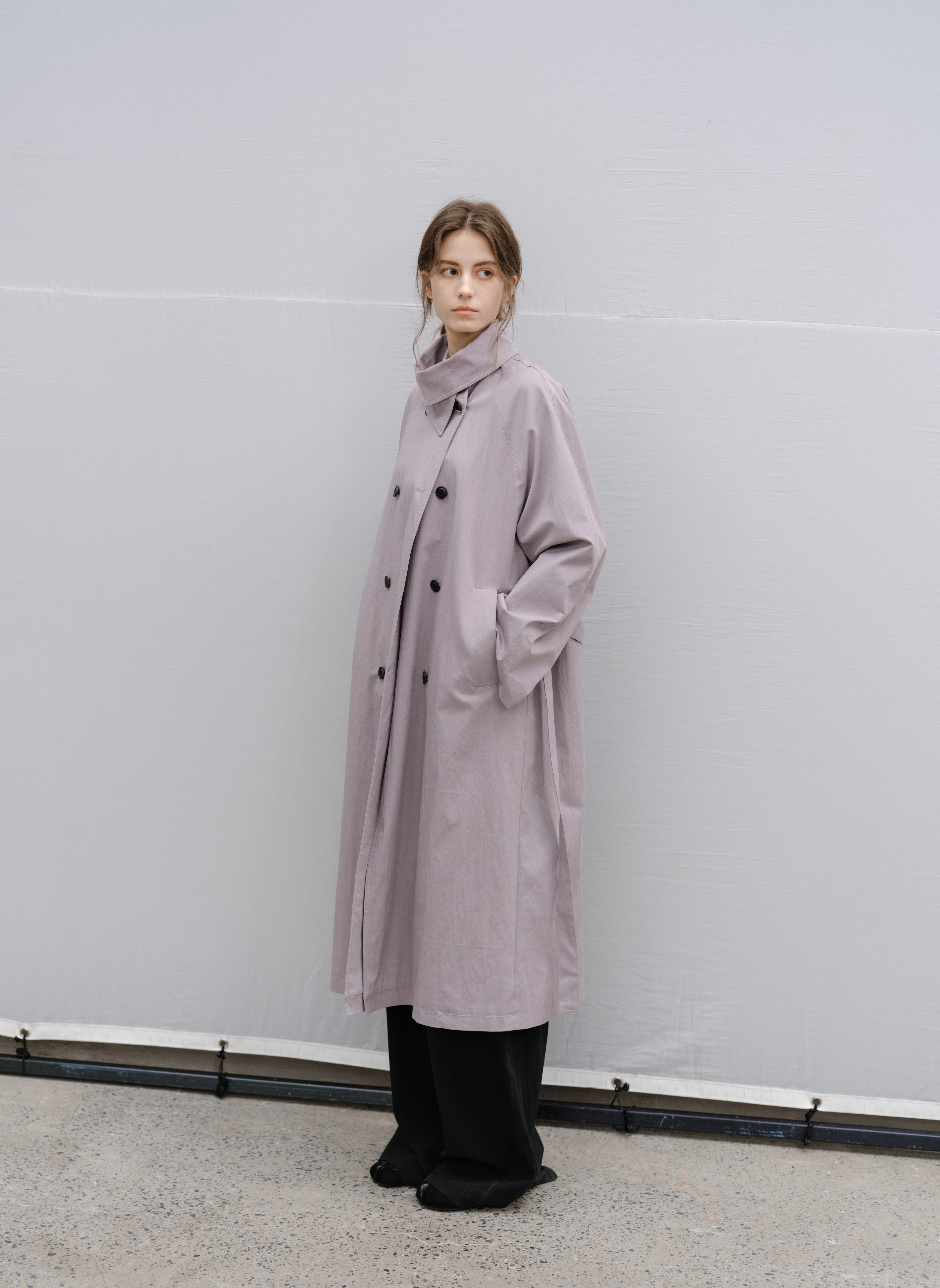 NATURAL COLOR LONG TRENCH / ナチュラルカラーロングトレンチ