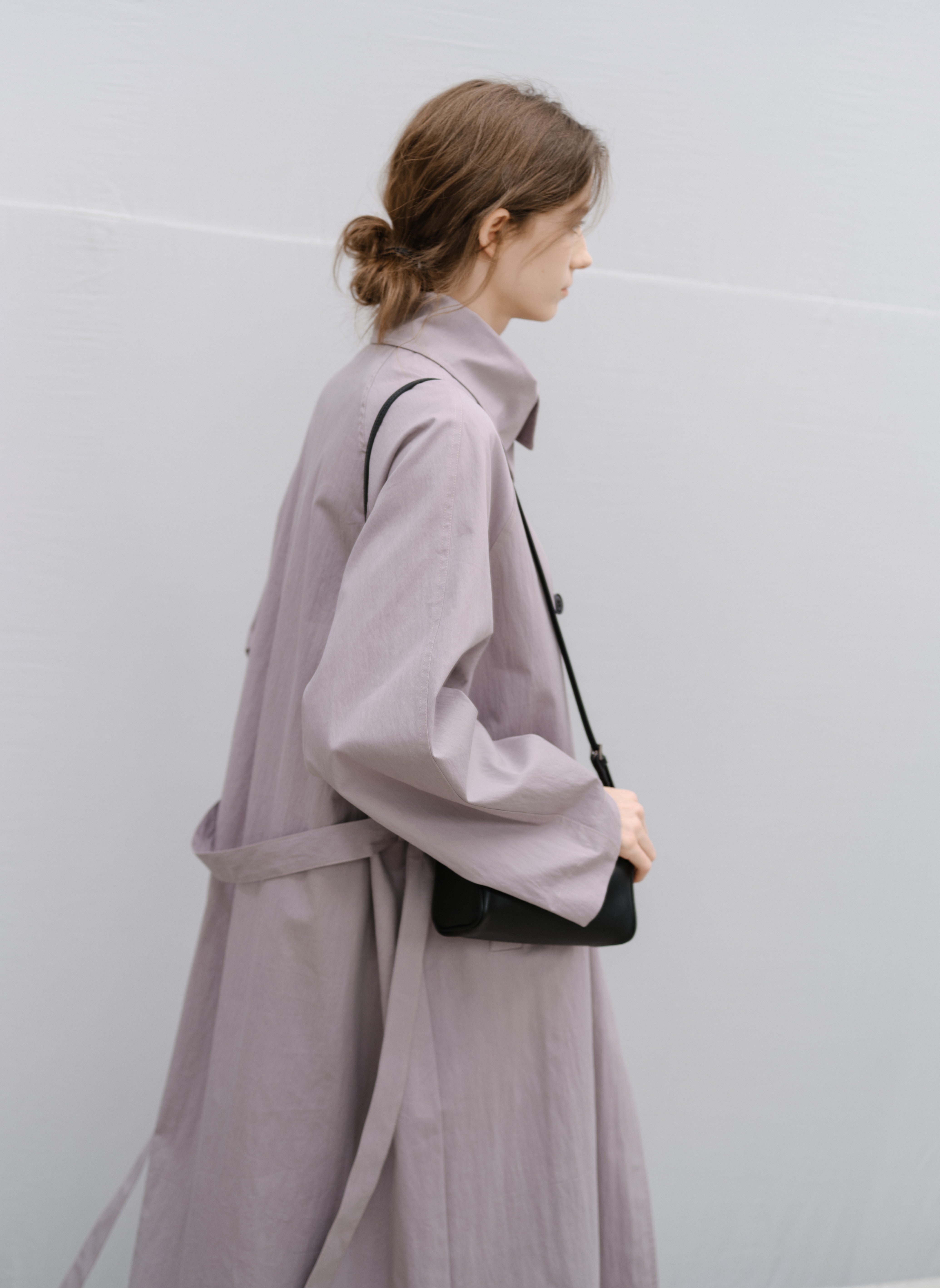 NATURAL COLOR LONG TRENCH / ナチュラルカラーロングトレンチ