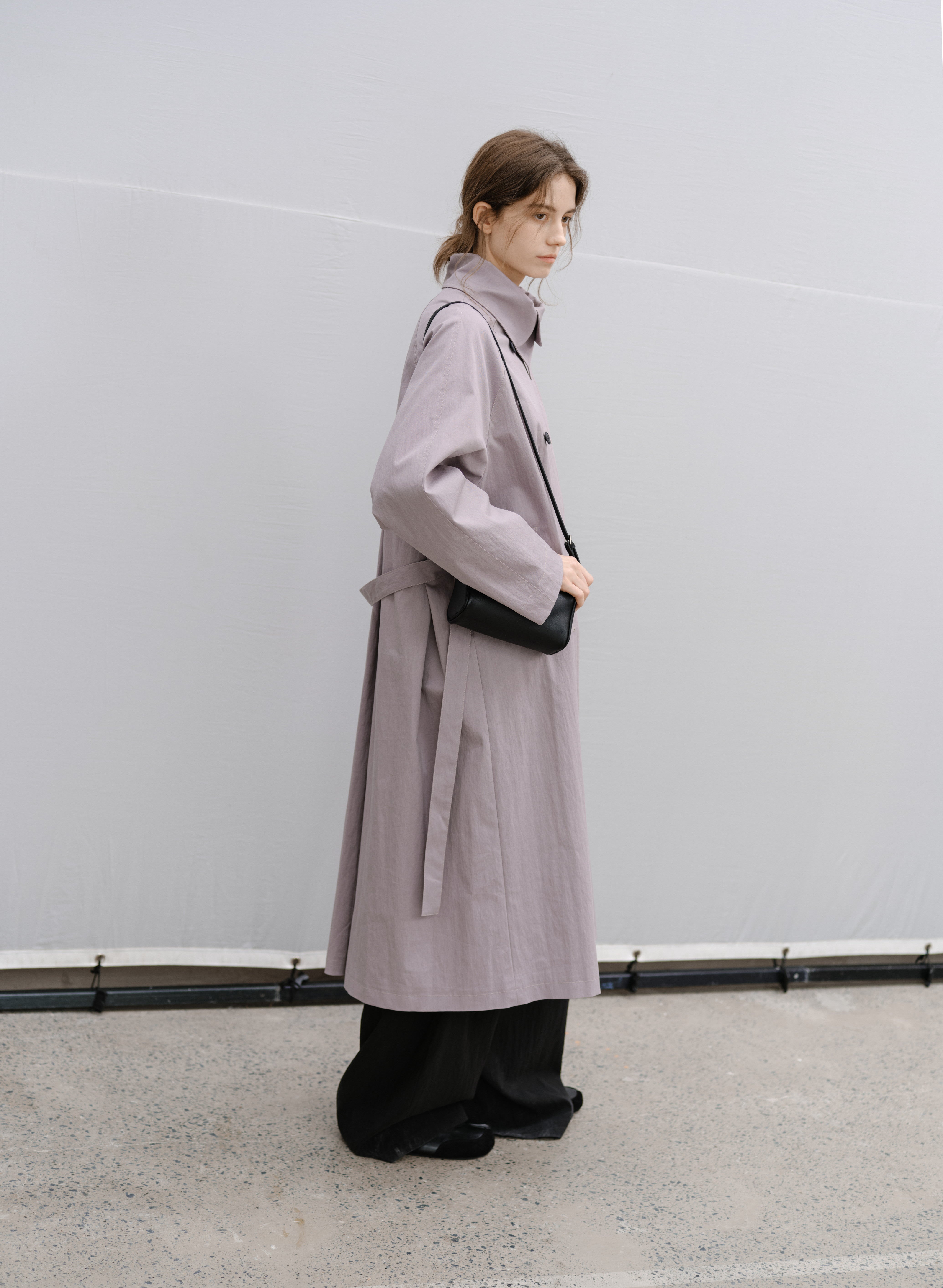 NATURAL COLOR LONG TRENCH / ナチュラルカラーロングトレンチ
