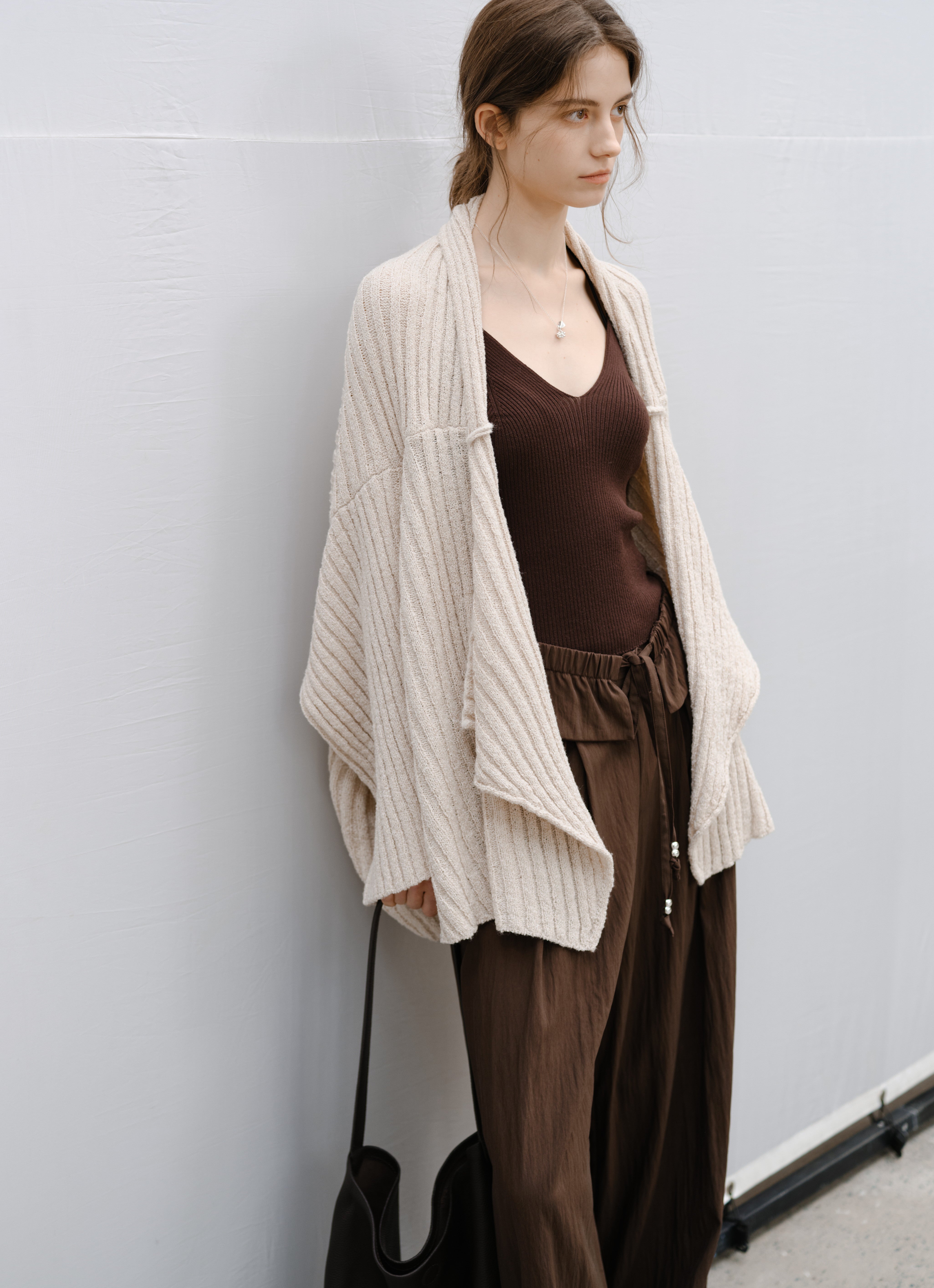 FLARE SOFT KNIT CARDIGAN