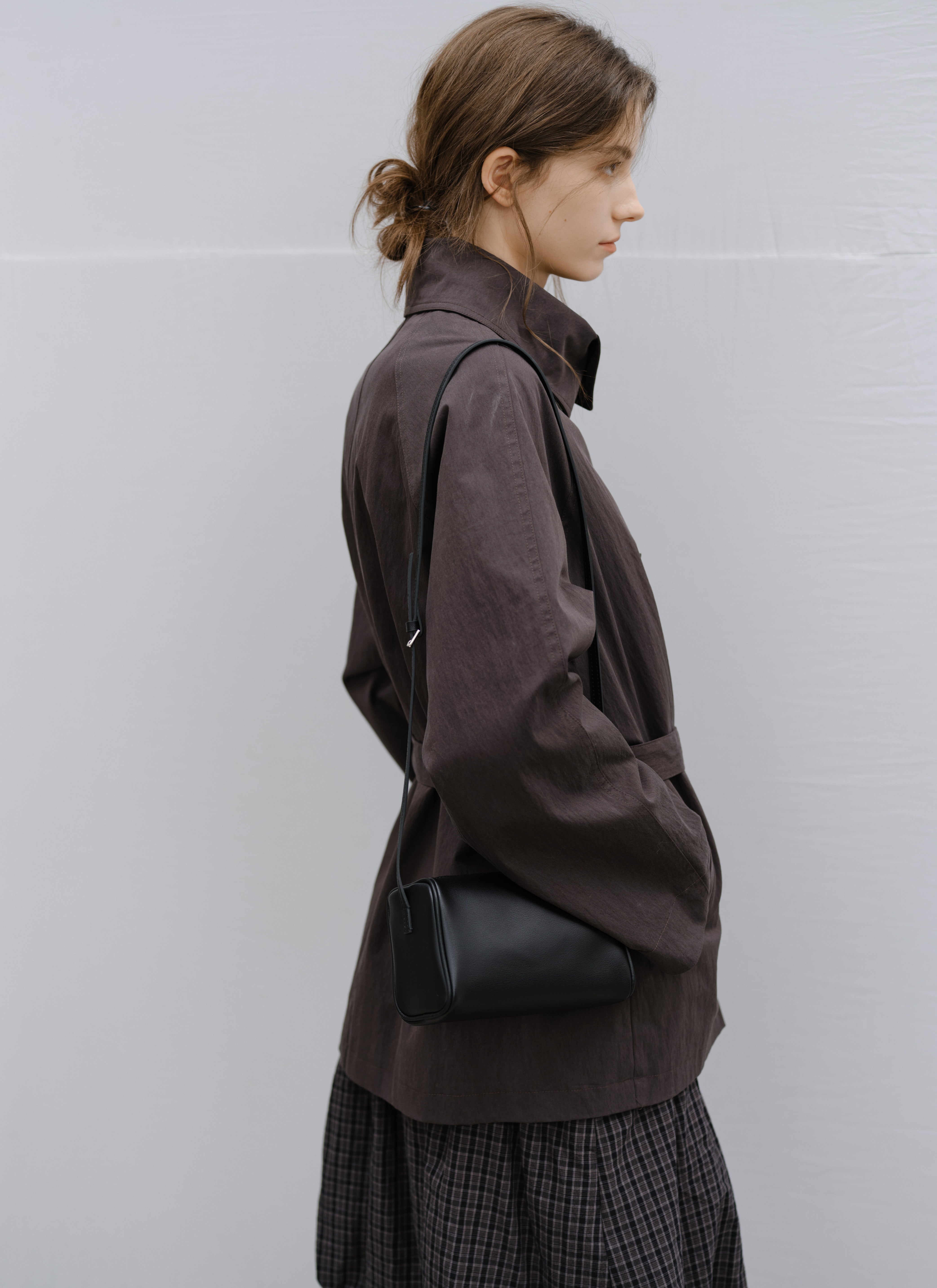 NATURAL COLOR MIDI TRENCH / ナチュラルカラーミドルトレンチ
