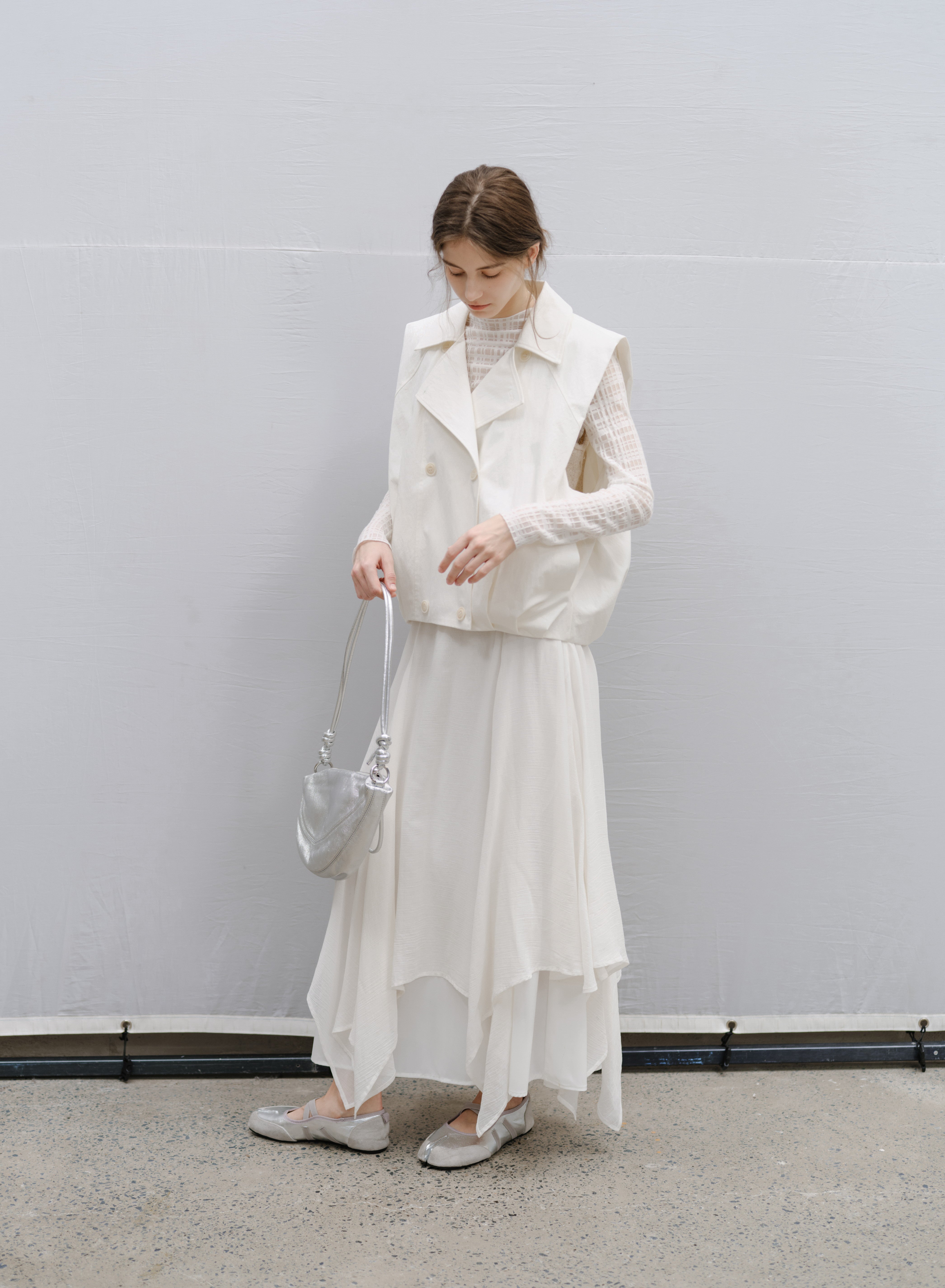 HEM TUCK VEST TRENCH