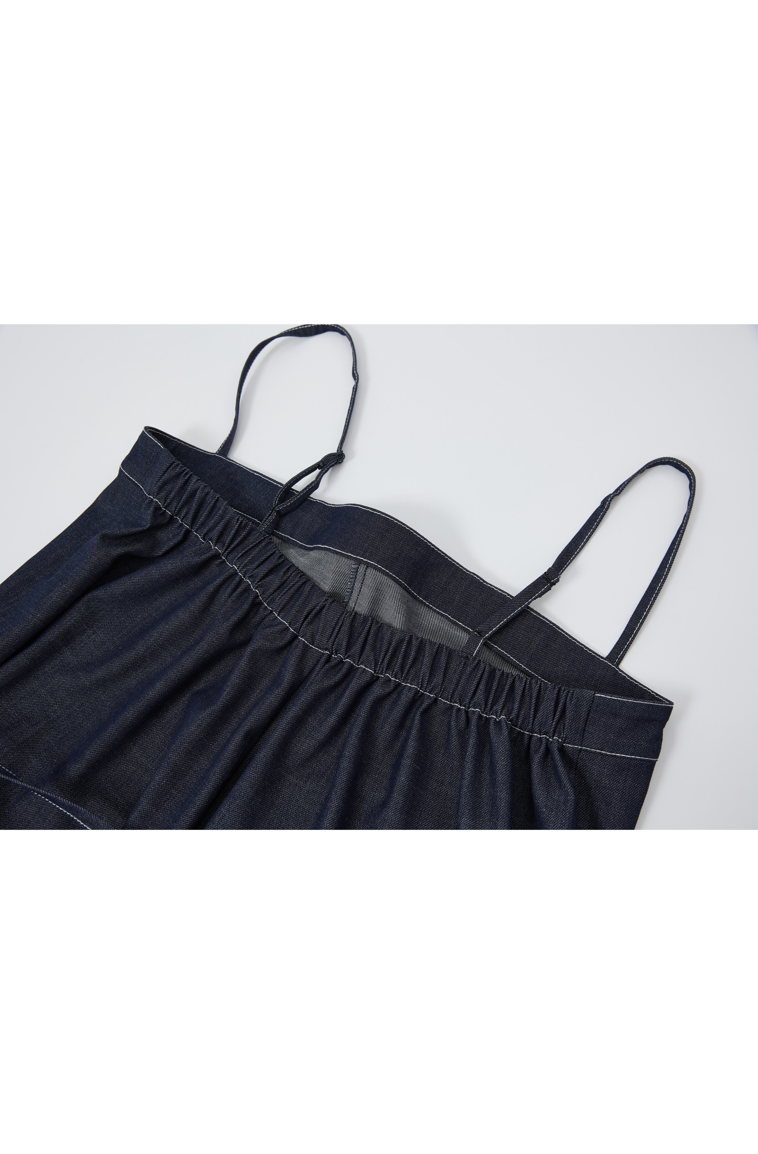 AIRY STITCH DENIM OVERALLS / 에어리 스티치 데님 오버롤