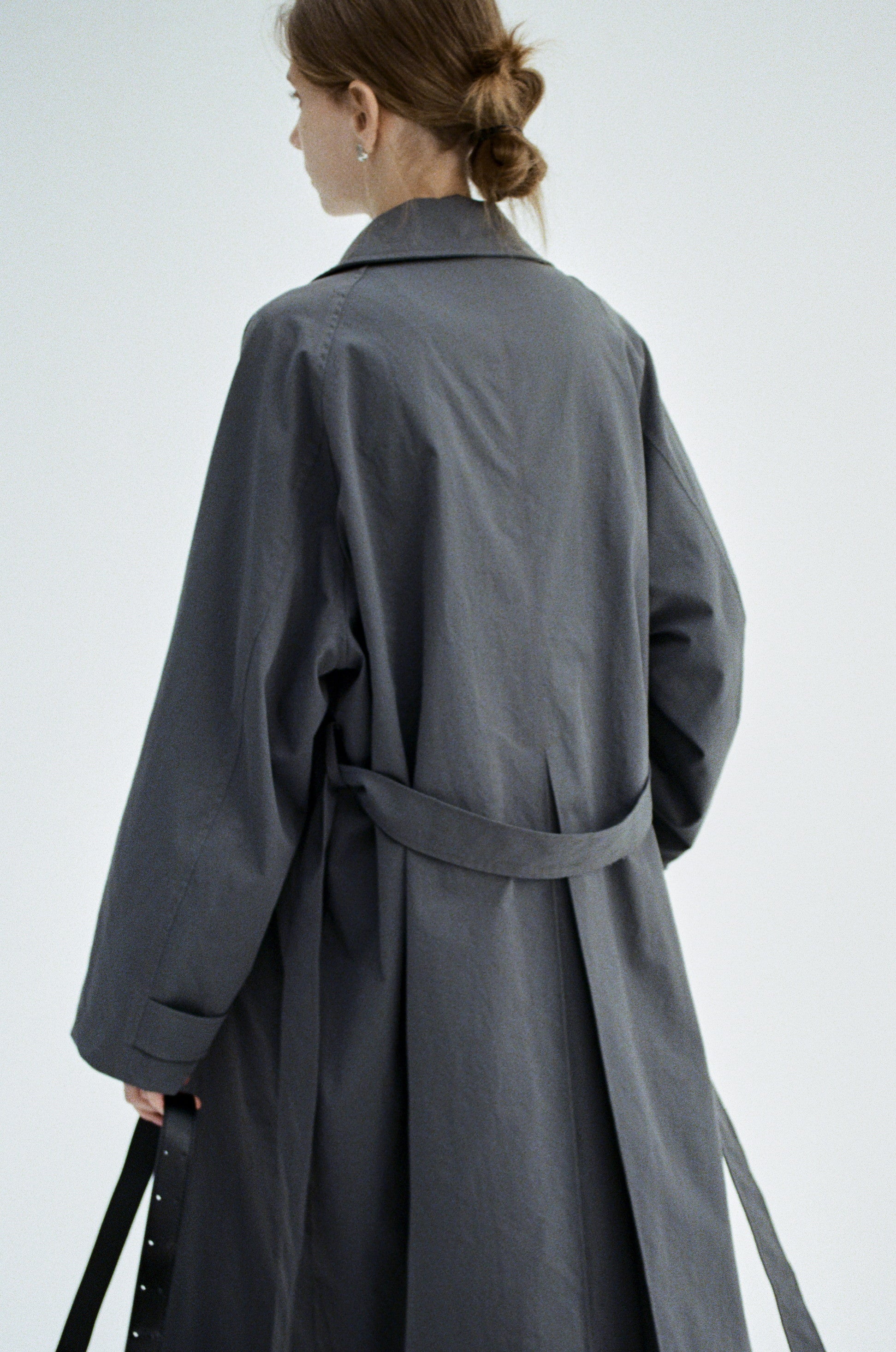 NATURAL CLASSICAL LONG TRENCH