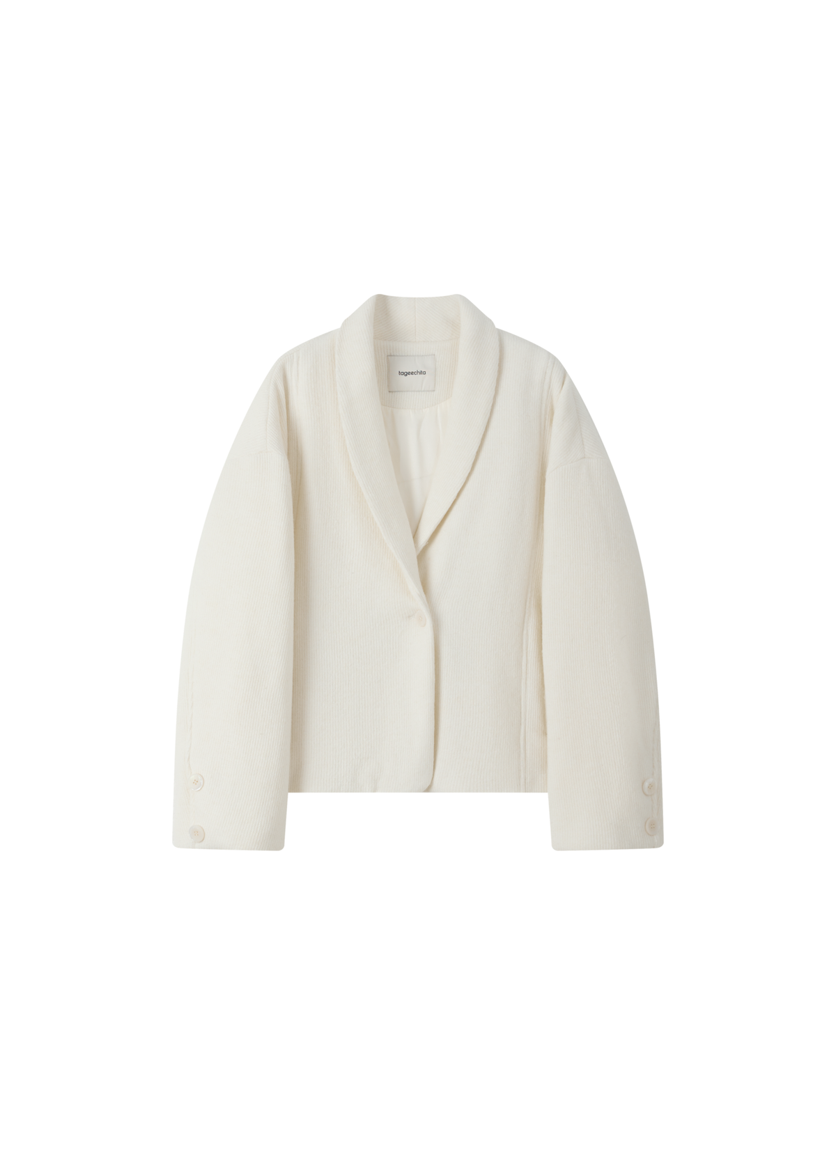 WARM TEXTURE SCARF JACKET