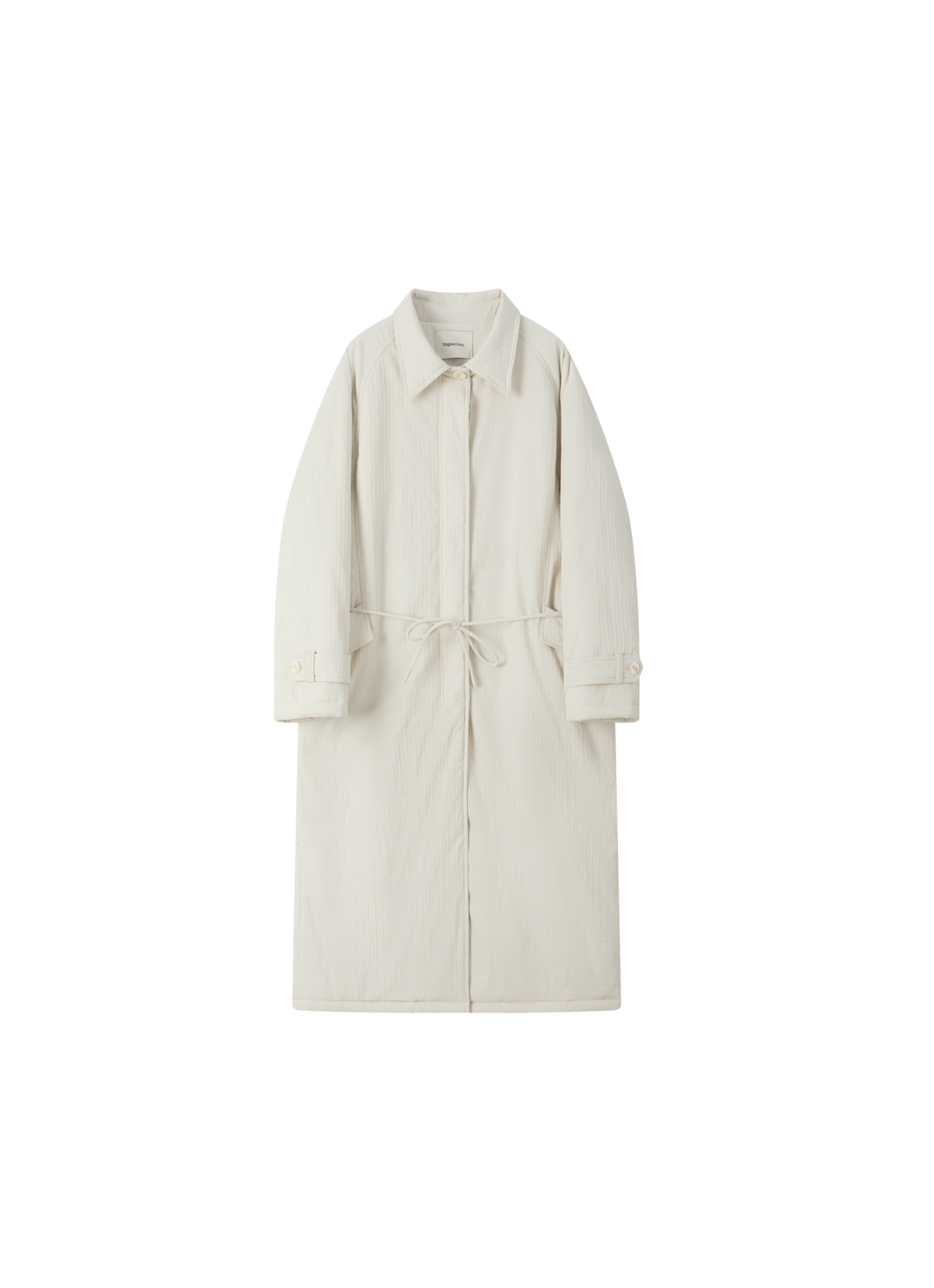 QUILTED TEXTURE WARM TRENCH