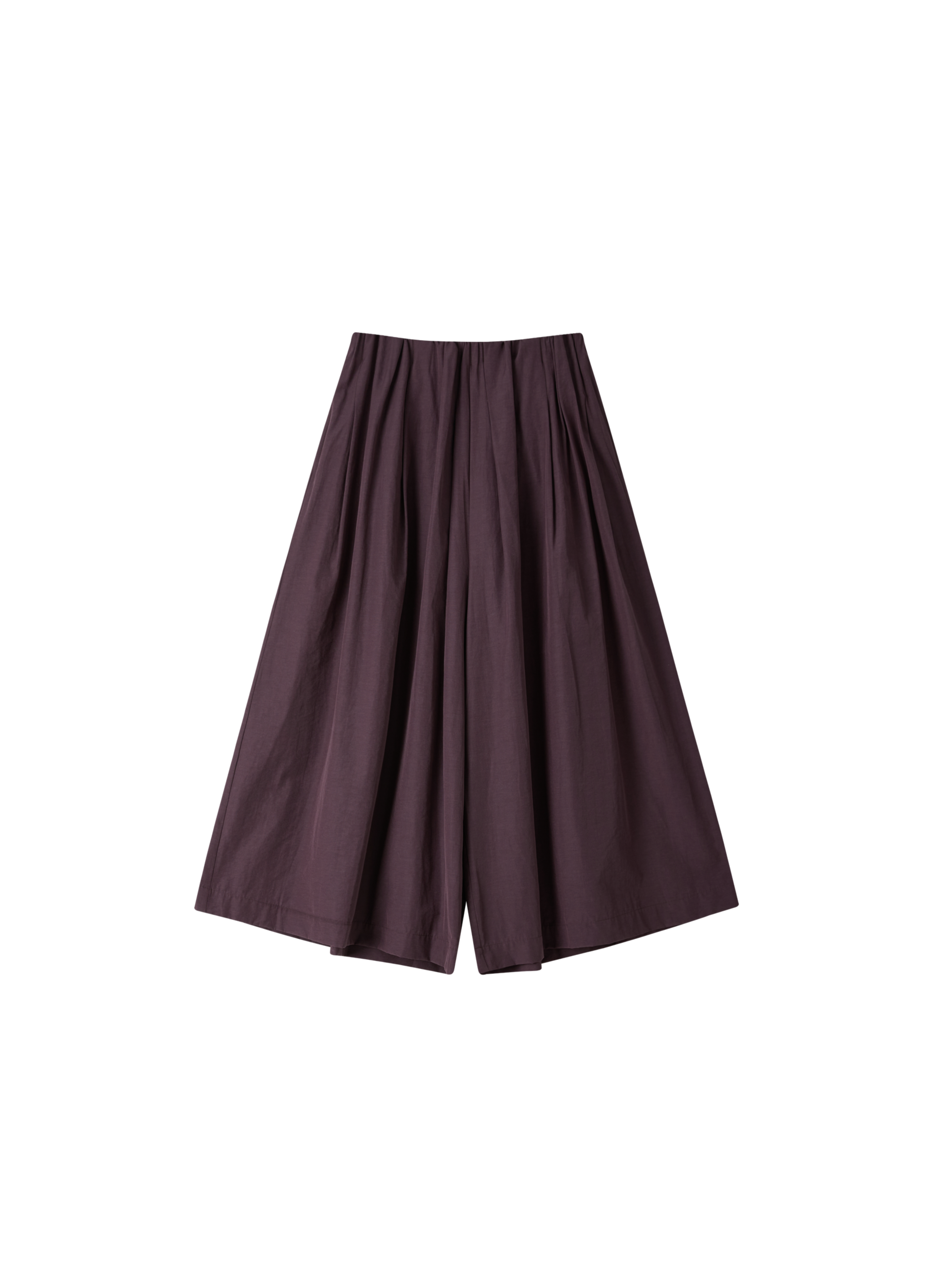 MATTE TEXTURE WIDE CULOTTES