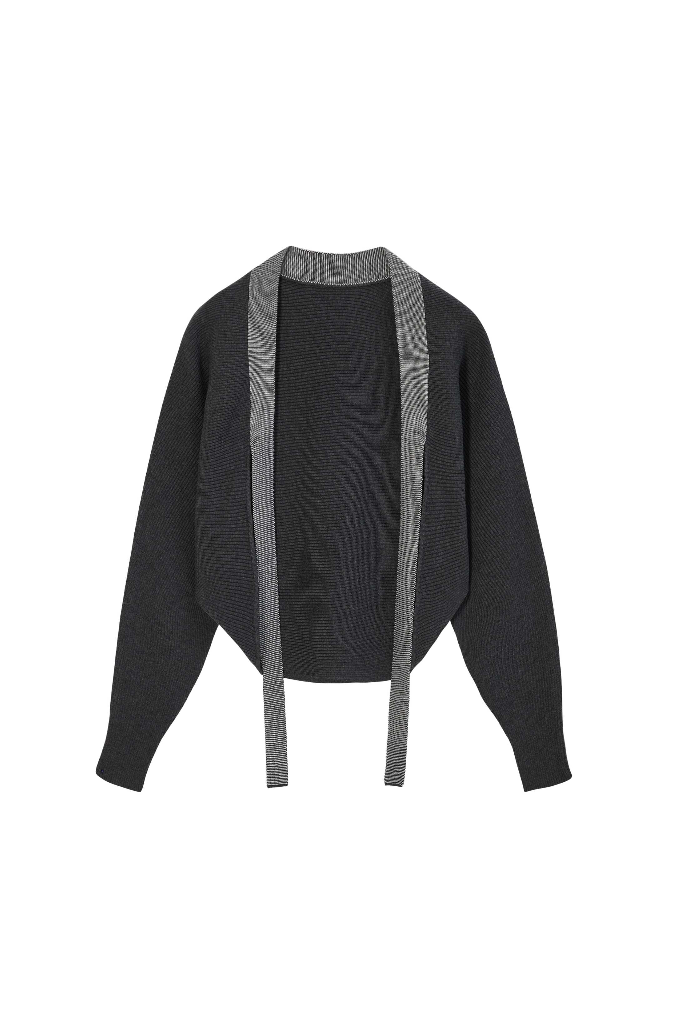 RIB KNIT BOLERO CARDIGAN / リブニットボレロカーディガン