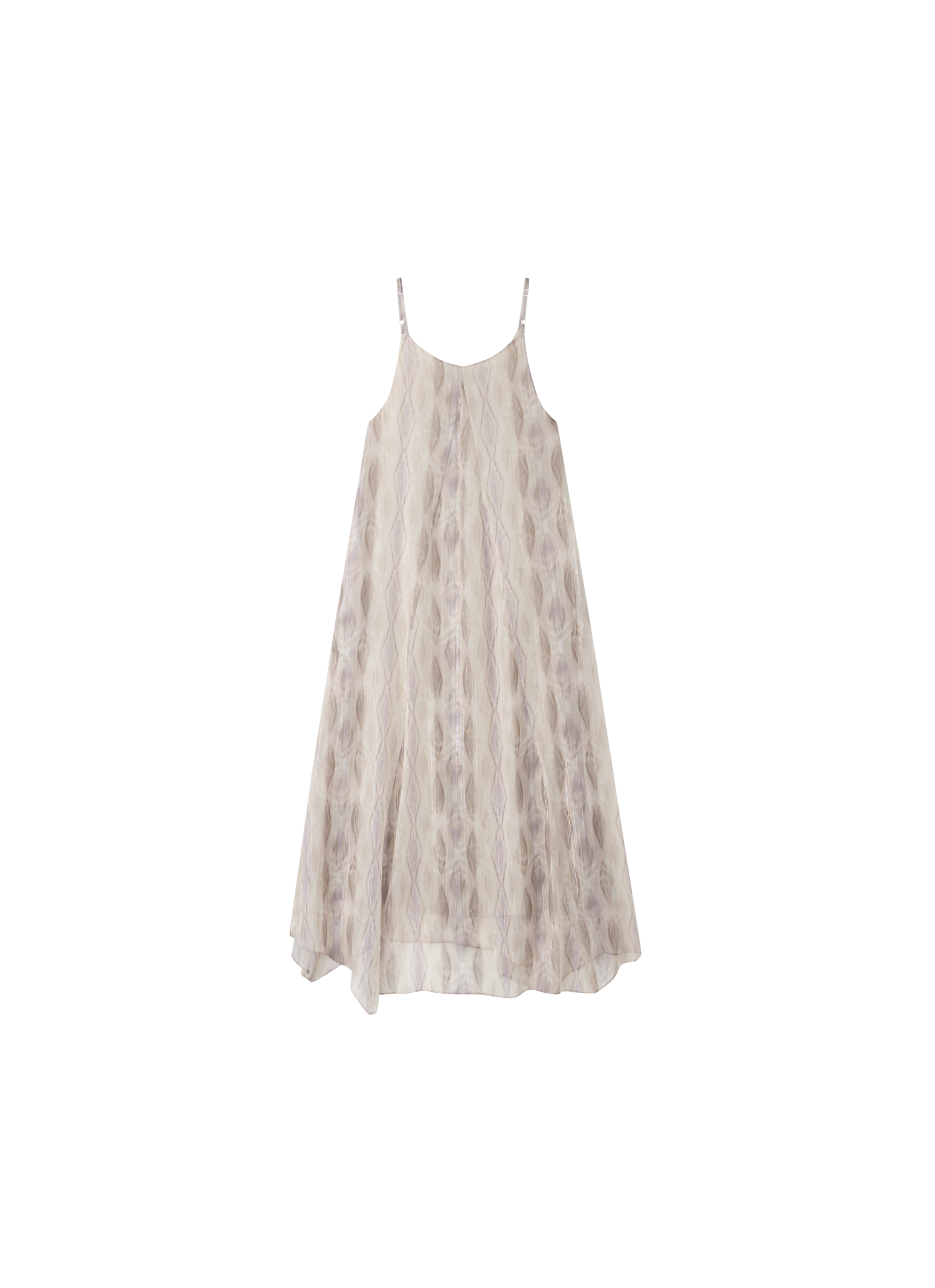 LAYERED SHEER FLORAL DRESS