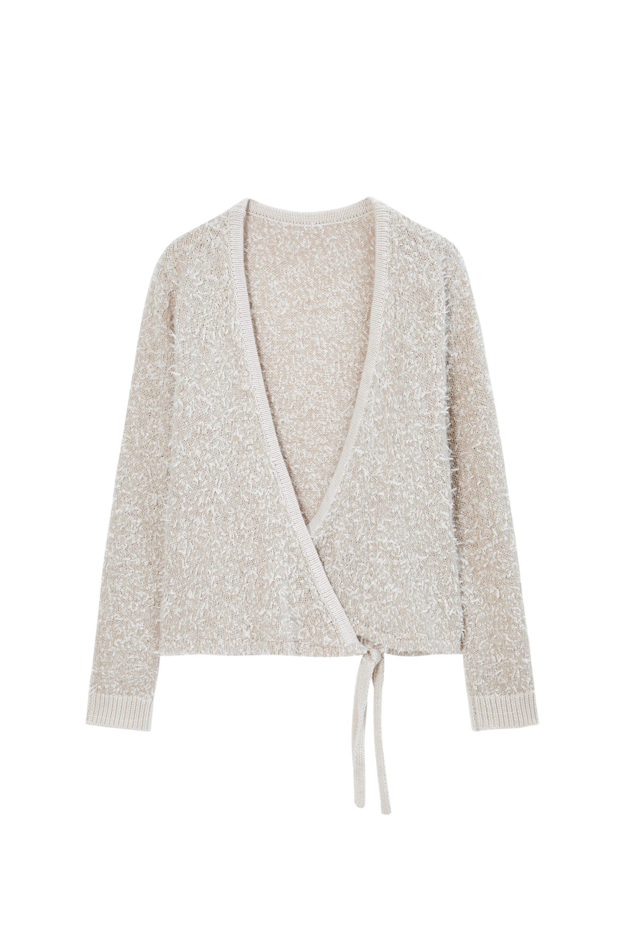 FLUFFY SOFT KNIT CARDIGAN