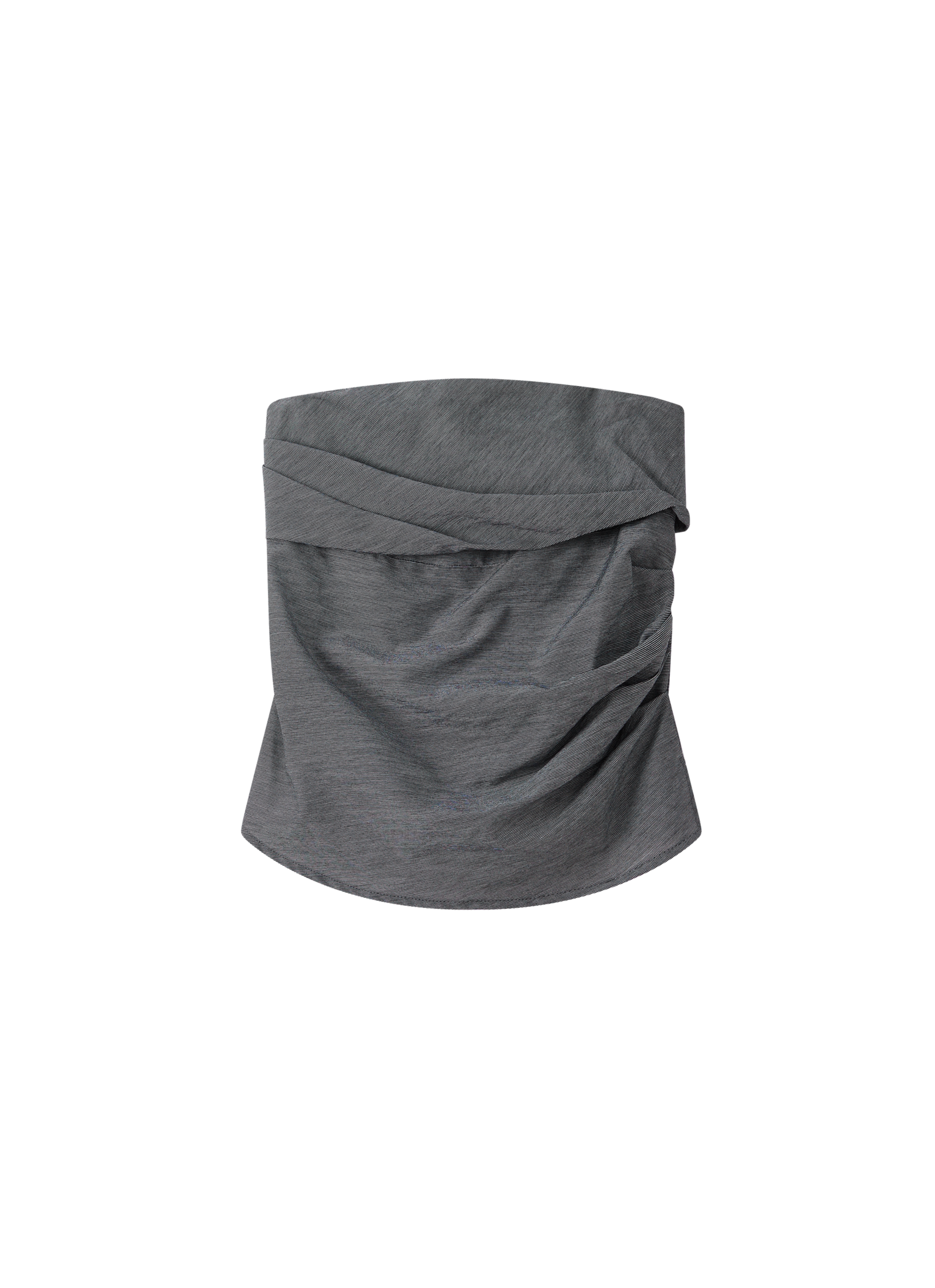 SOFT GATHER WRAP TOP
