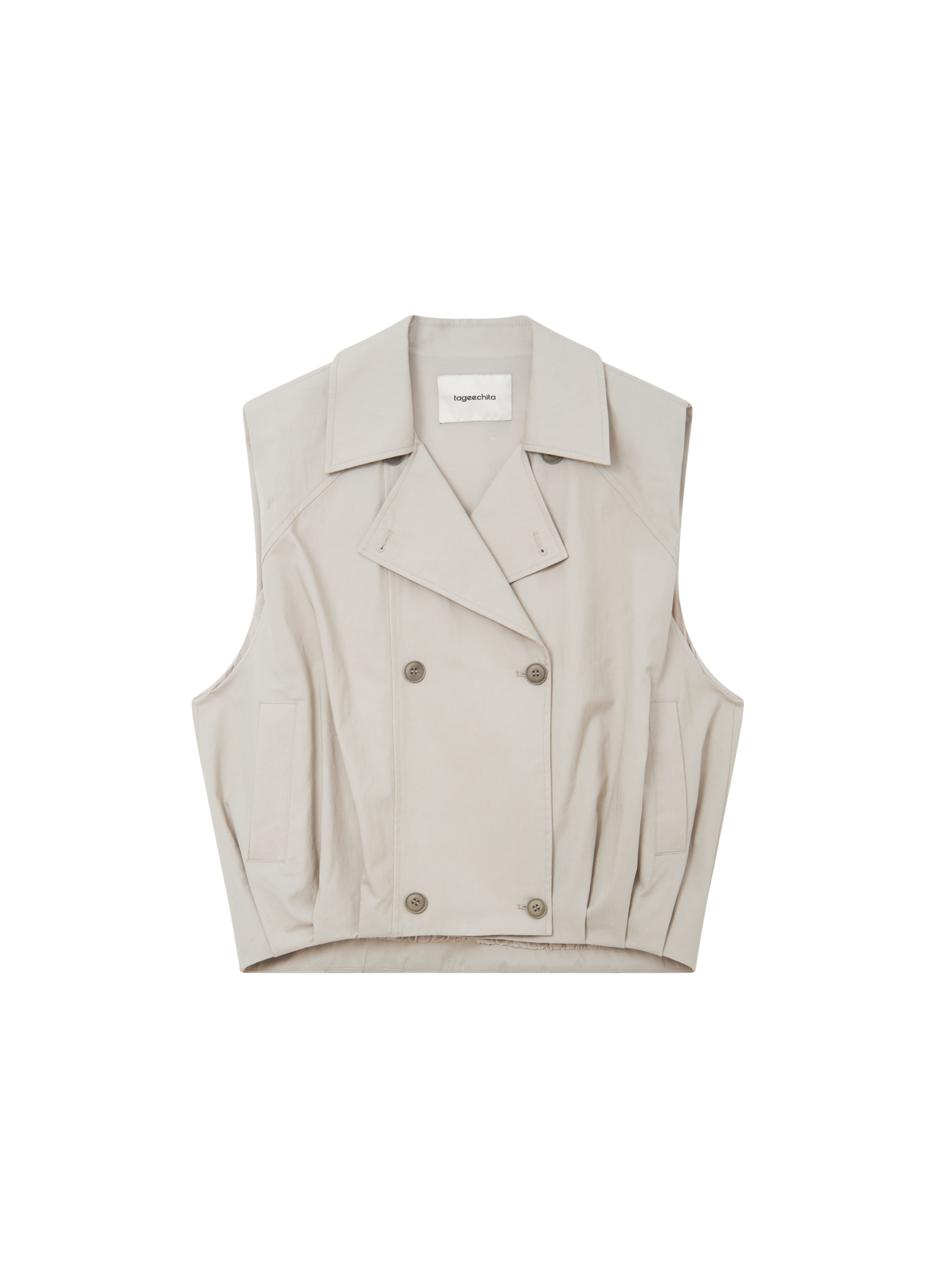 HEM TUCK VEST TRENCH