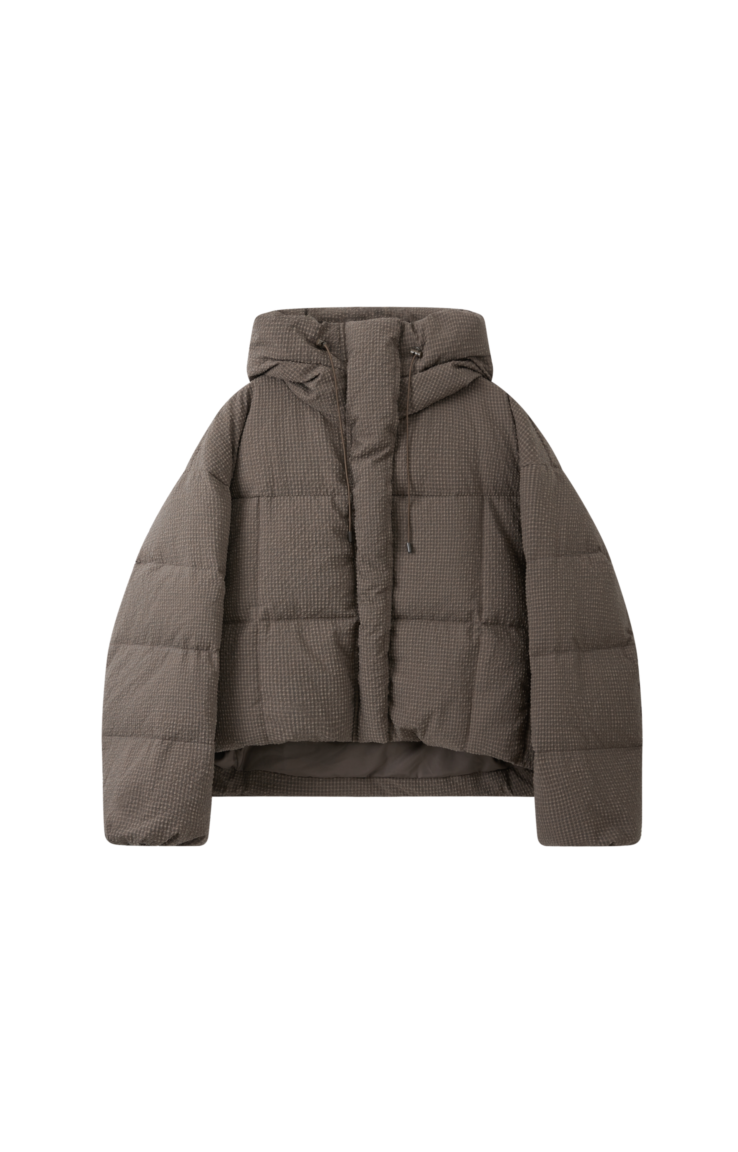 PUFF TEXTURE HOODED DOWN / 퍼프 텍스처 푸드 다운