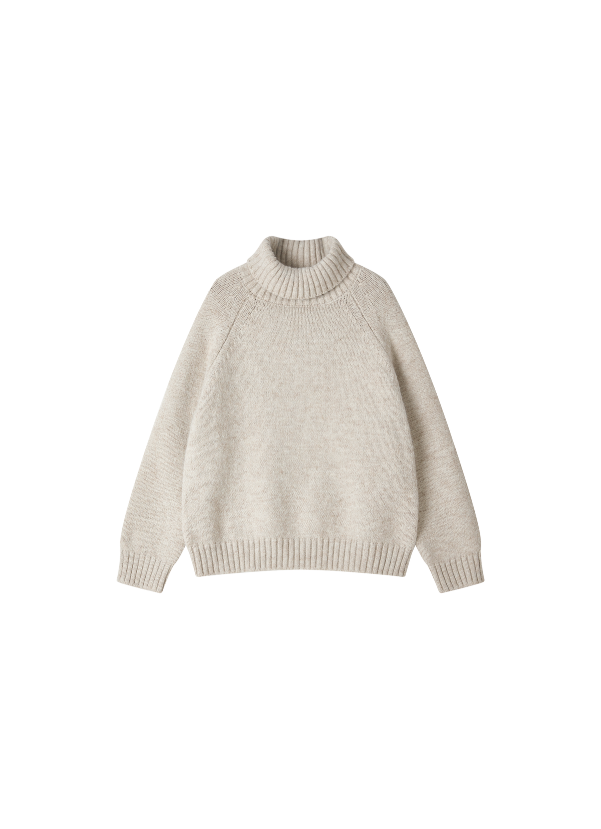 CHUNKY KNIT TURTLE SWEATER