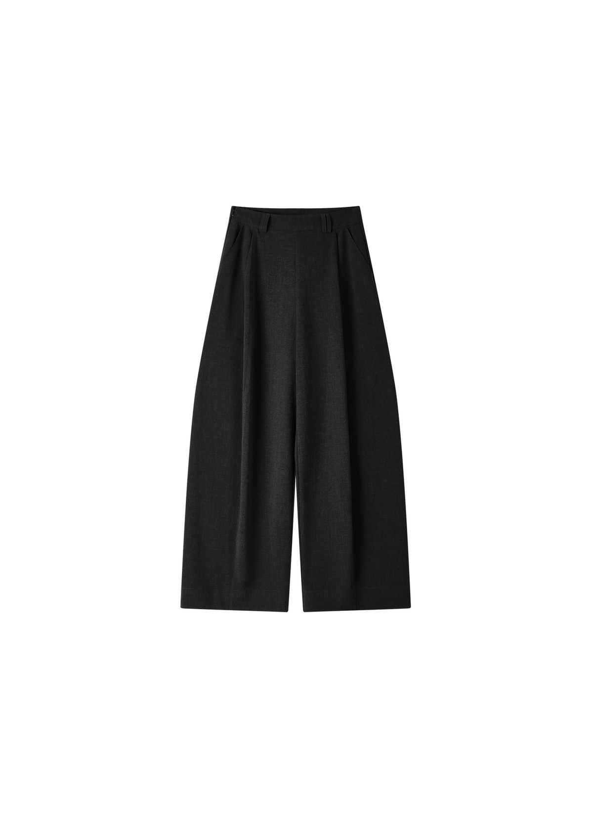 SHARP DRAPE WIDE SLACKS