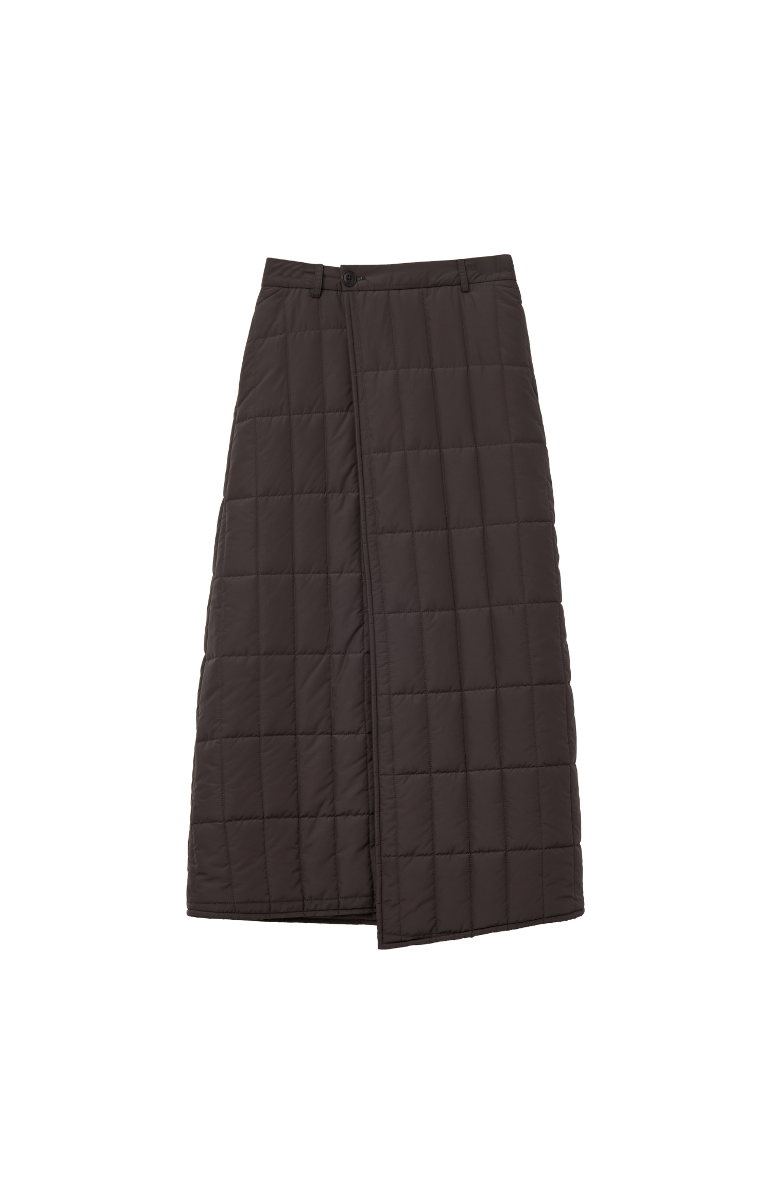 OVERLAP QUILTED SKIRT / オーバーラップキルティングスカート