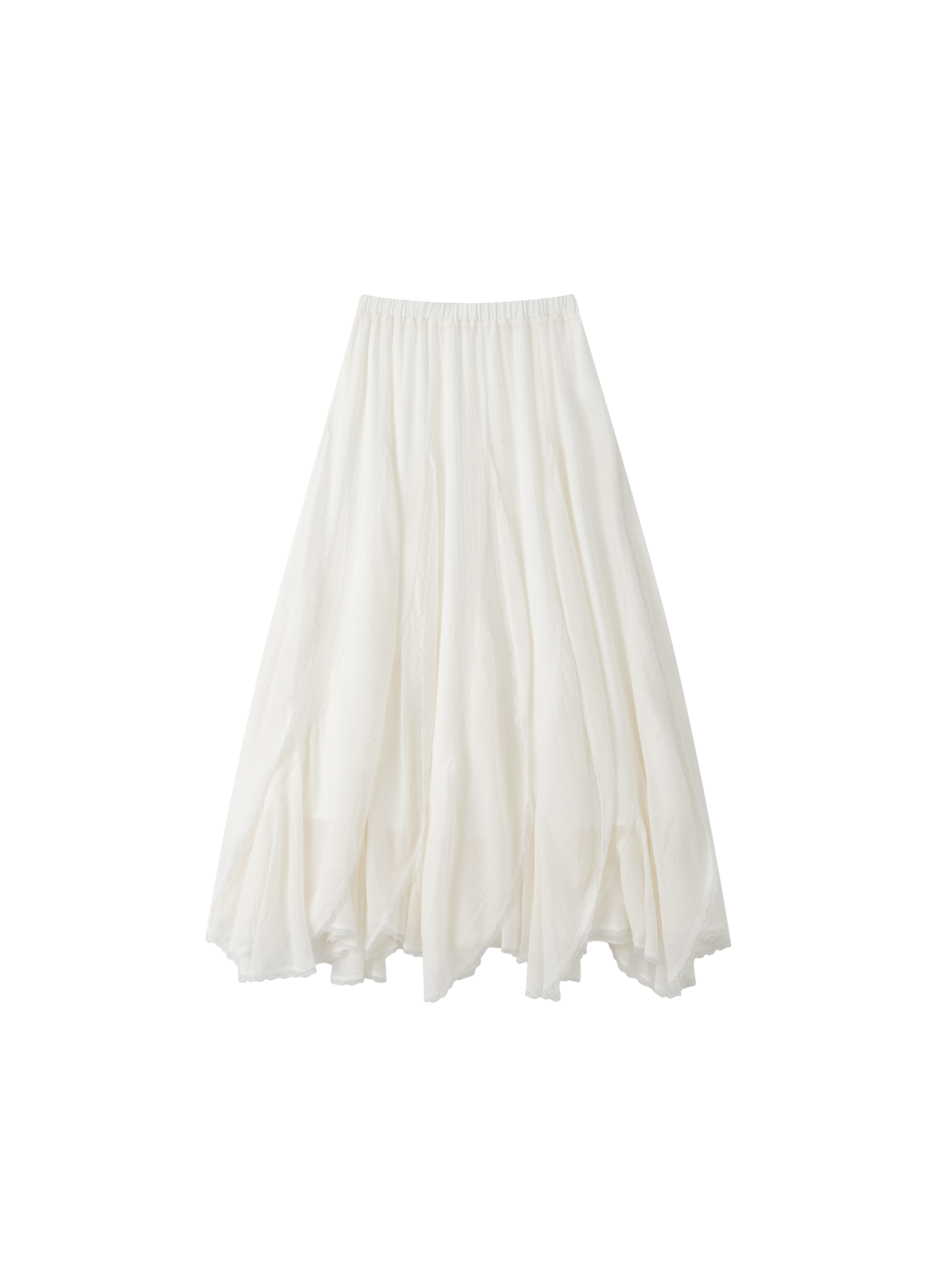 FRILL LACE TIERED SKIRT