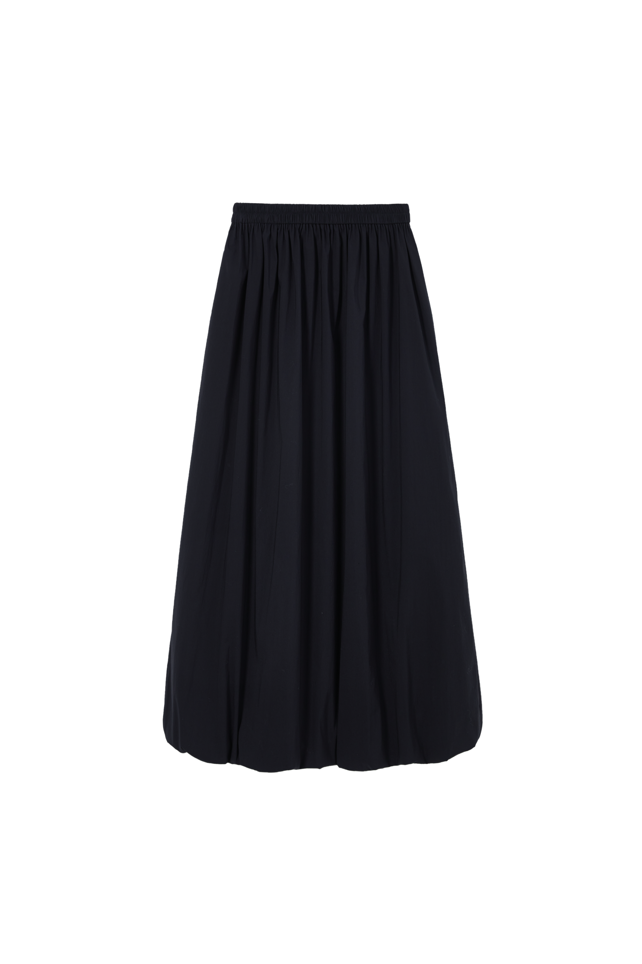 HEM BALLOON PLEAT SKIRT