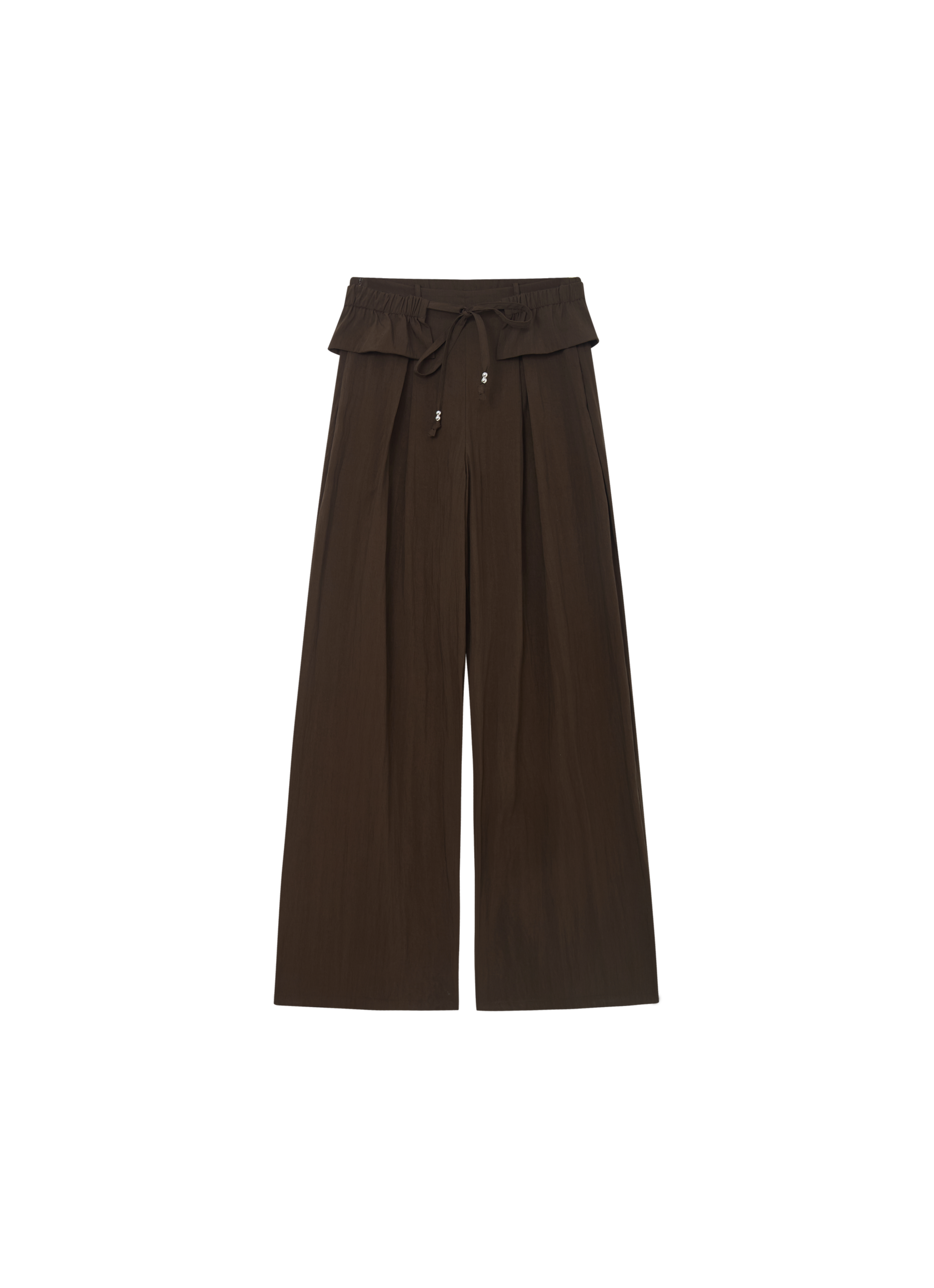 PLEATS WAIST DRAPE PANTS / 플리츠 웨스트 드레이프 팬츠