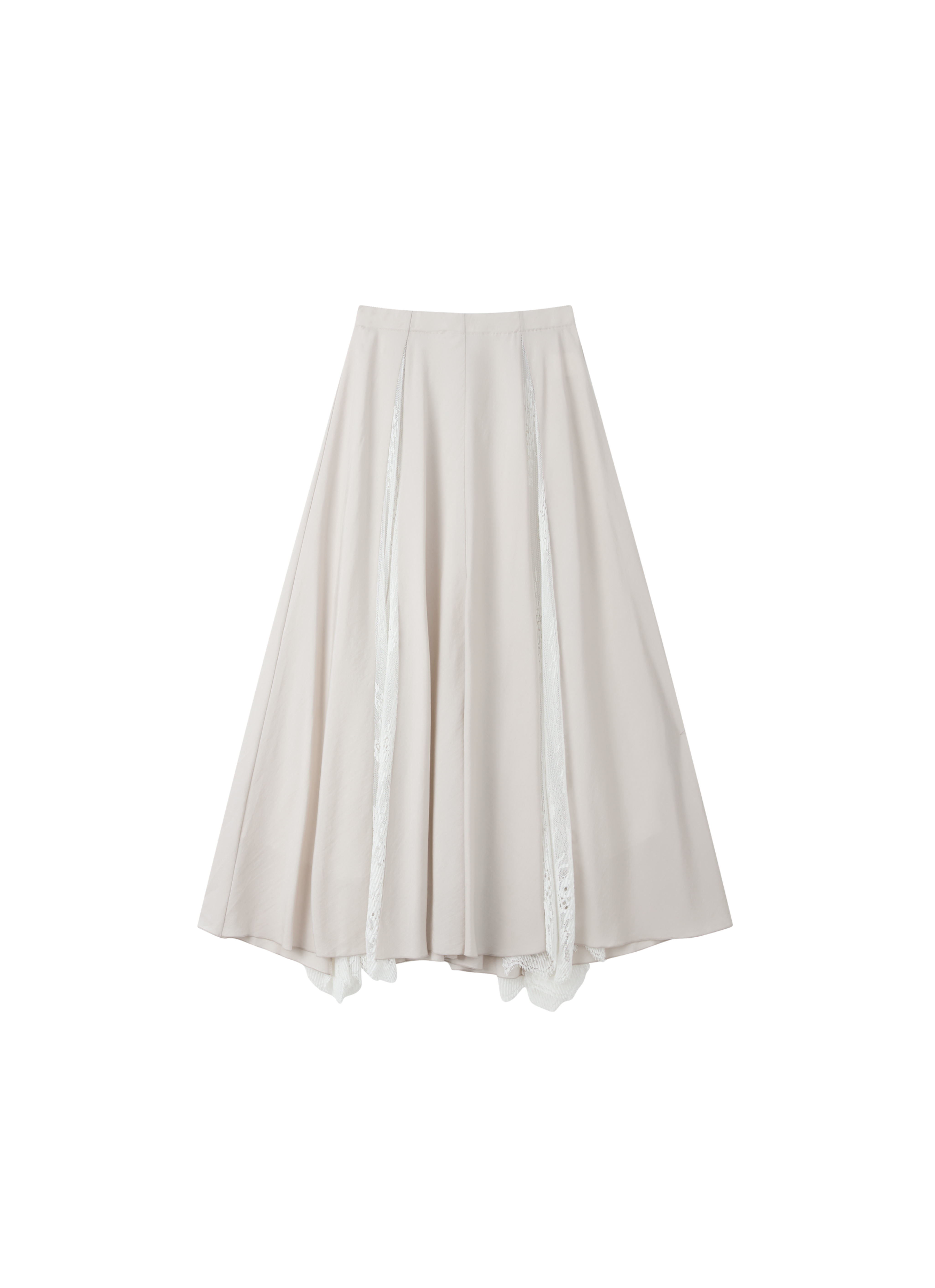 LACE ACCENT SOFT SKIRT