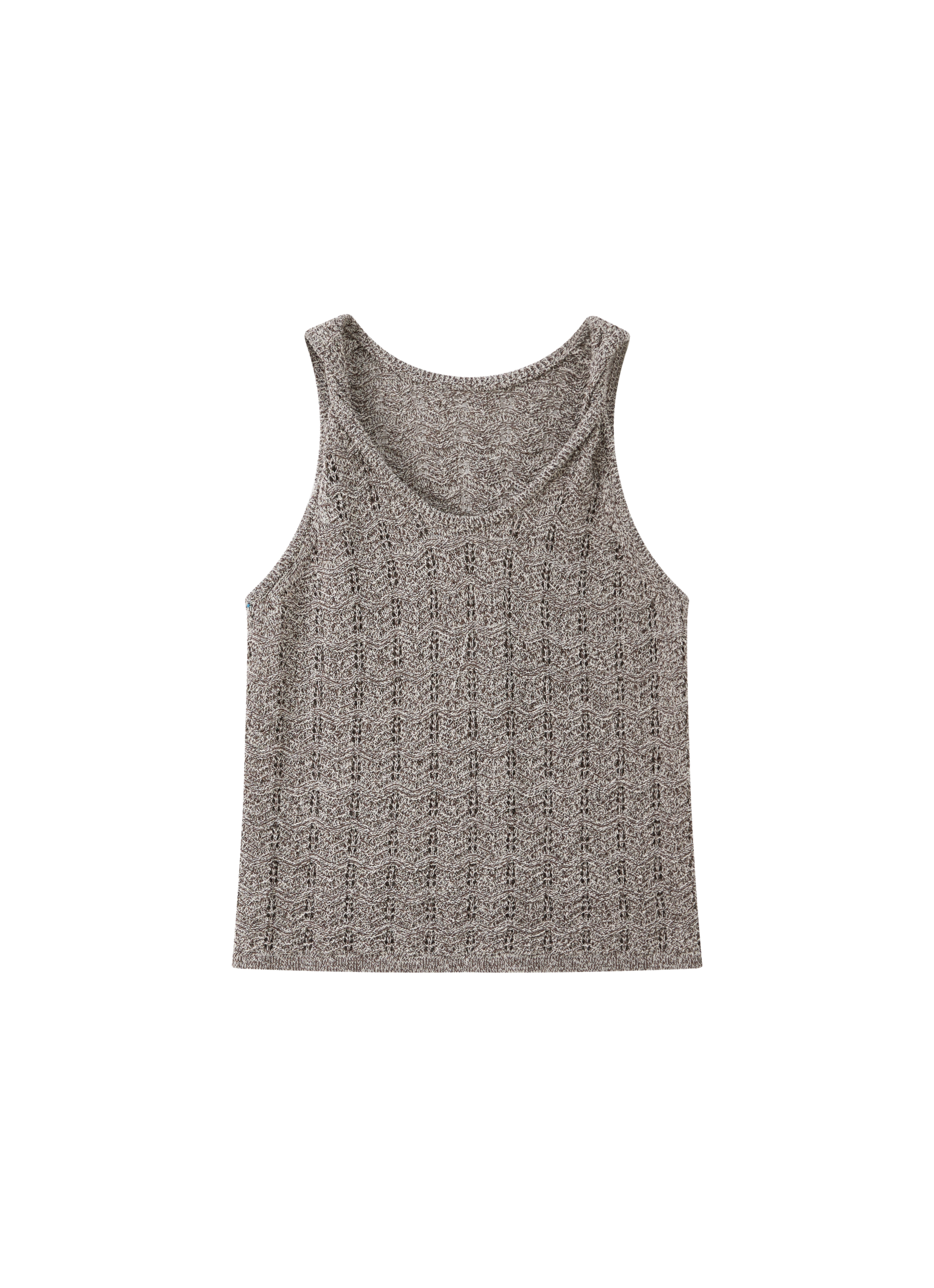 LOOSE TWIST KNIT VEST