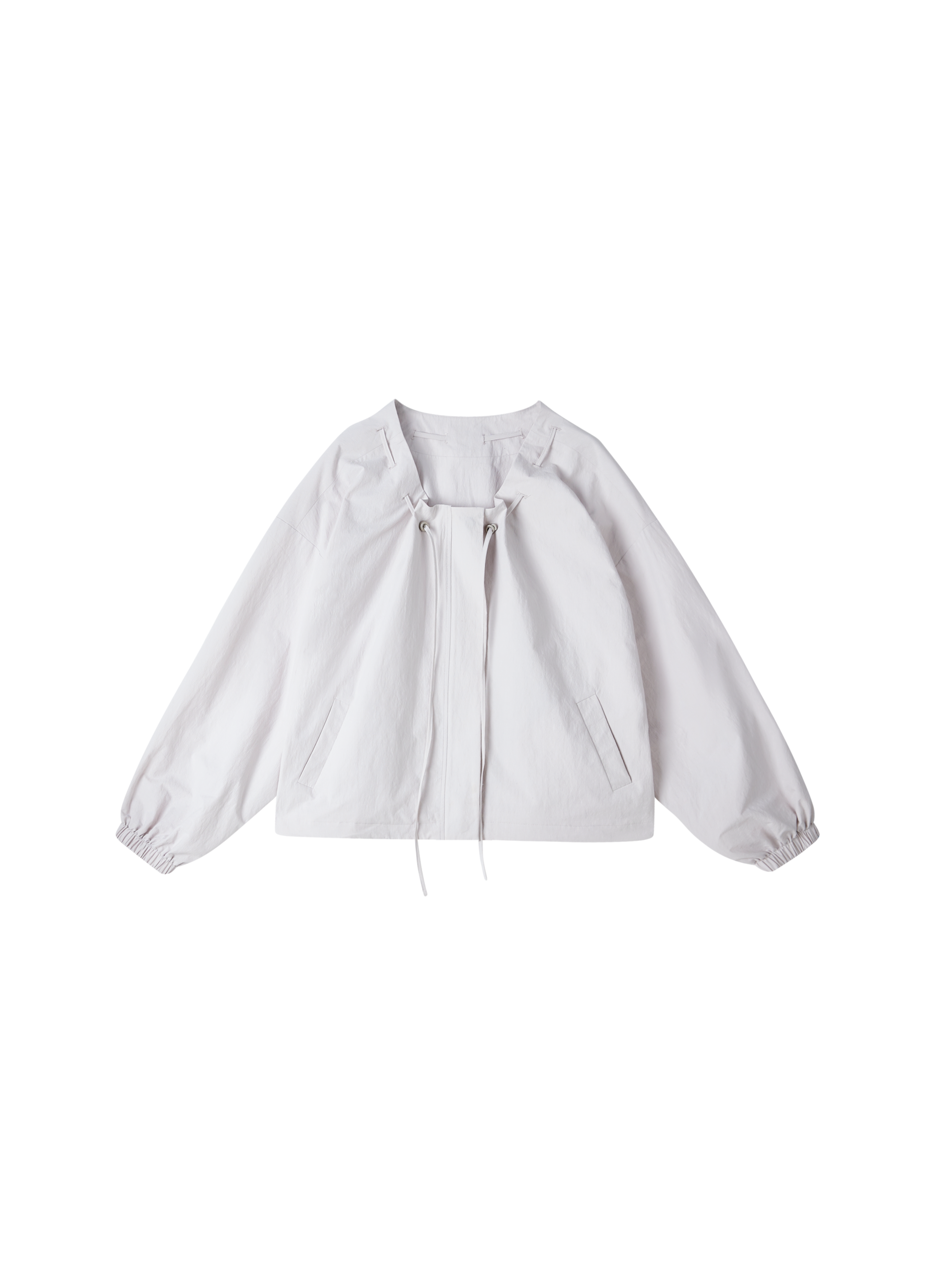 GATHER NECK SHORT BLOUSON