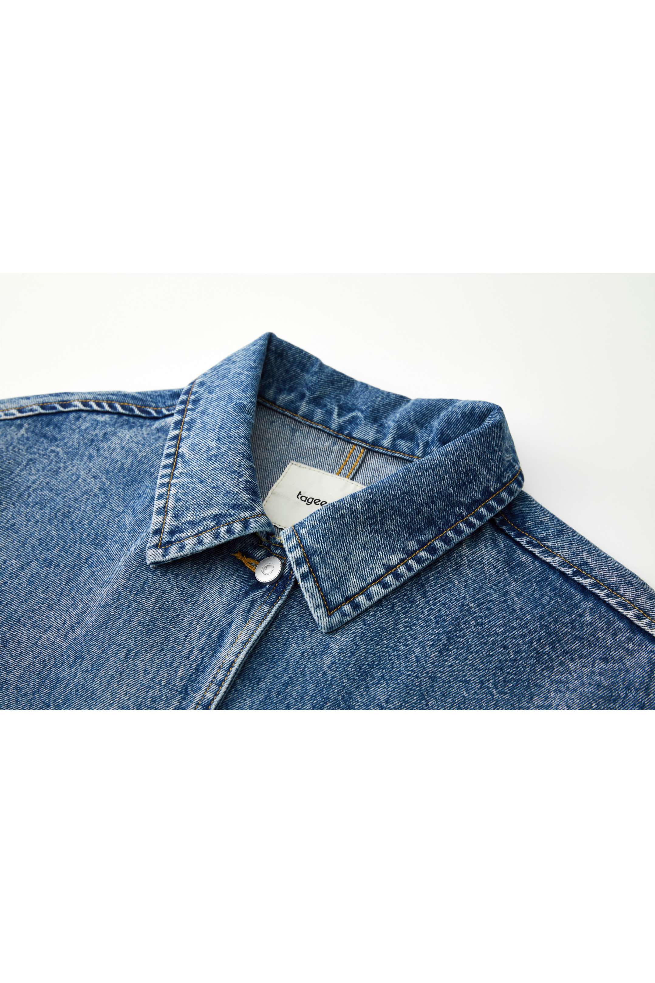 WASHED EDGE OVER DENIM JACKET / ウォッシュドエッジオーバー WASHED EDGE OVER DENIM JACKET / ウォッシュドエッジオーバー