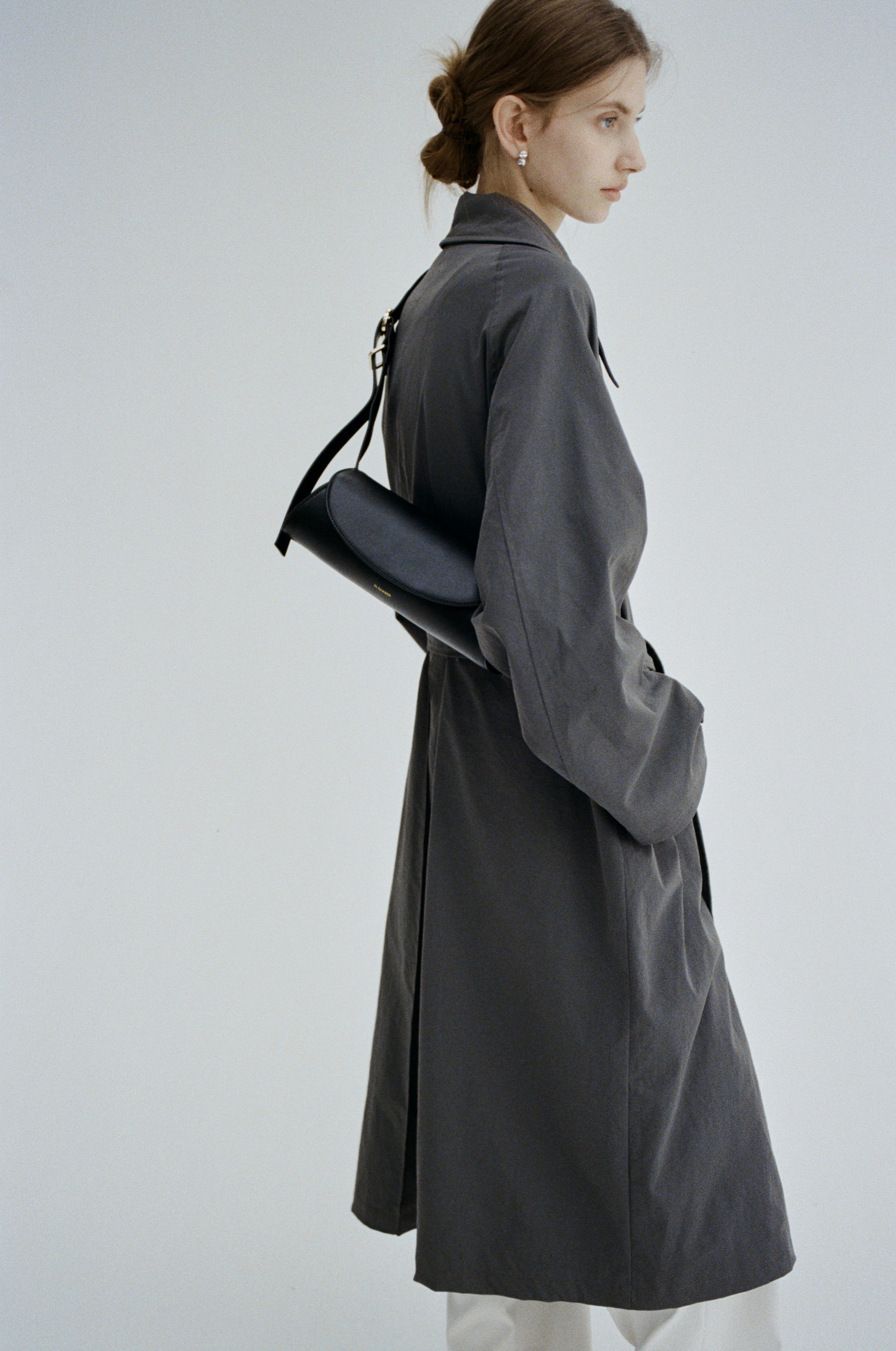 NATURAL CLASSICAL LONG TRENCH