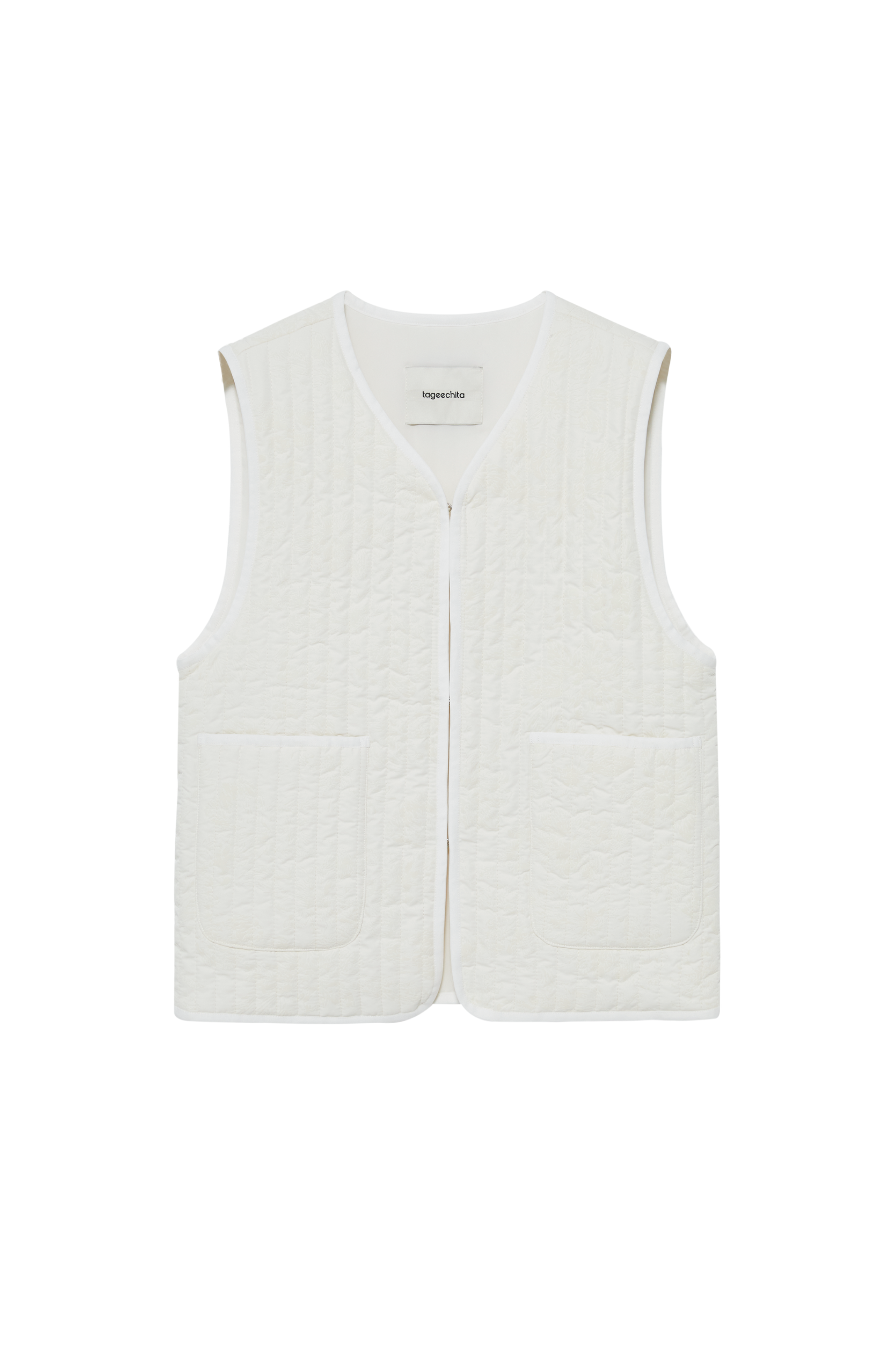 SNOW WHITE QUILTED VEST