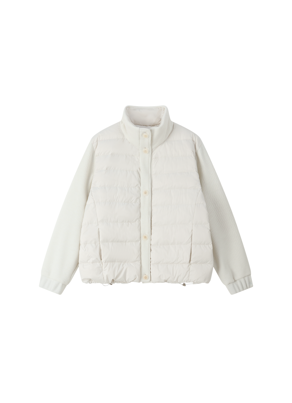 KNIT DOCKING DOWN JACKET