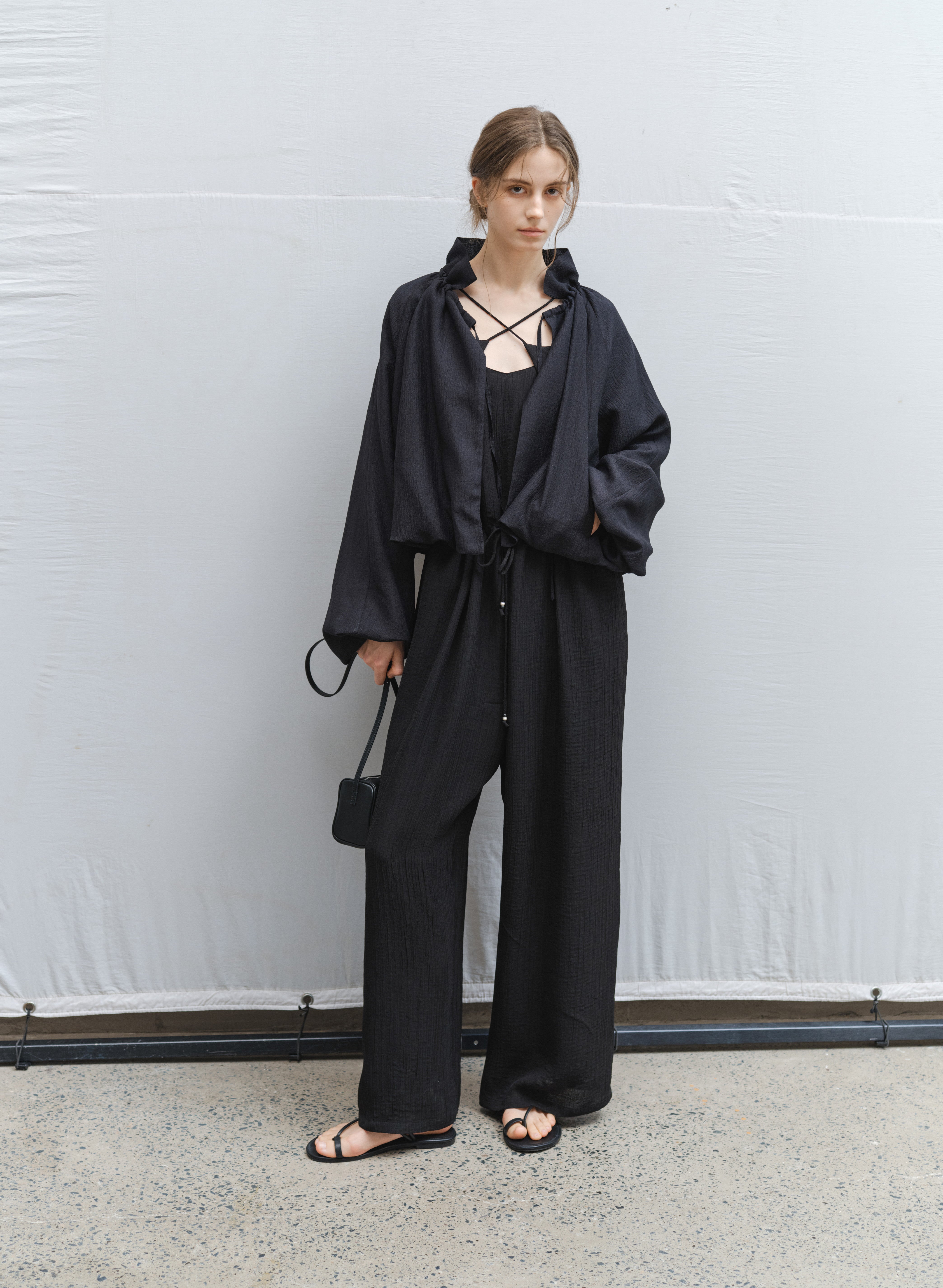 FLOW DRAPE CAMI SALOPETTE / フロードレープキャミサロペット