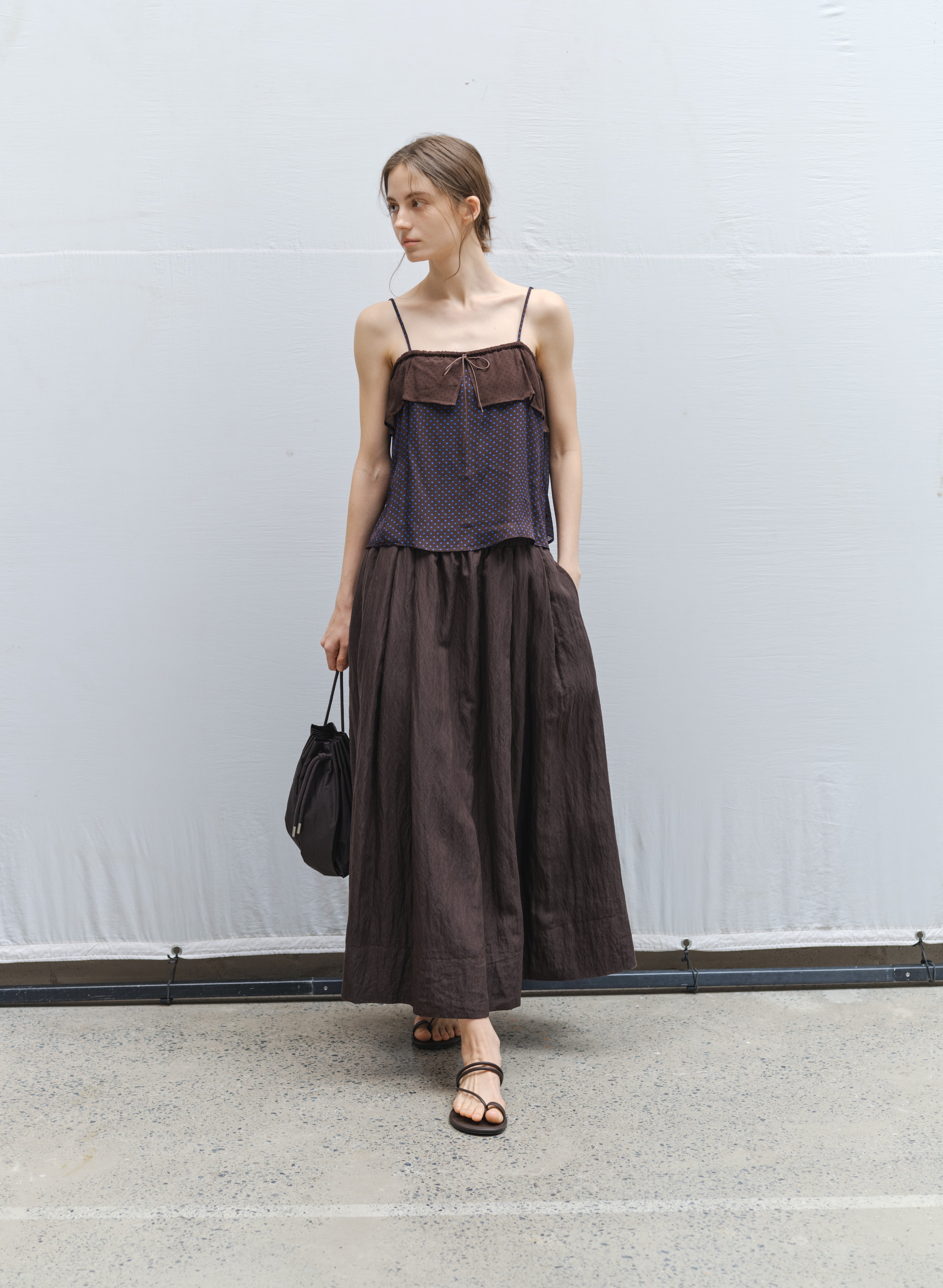 POLKA DOT AIRY CAMISOLE / ポルカドットエアリーキャミソール