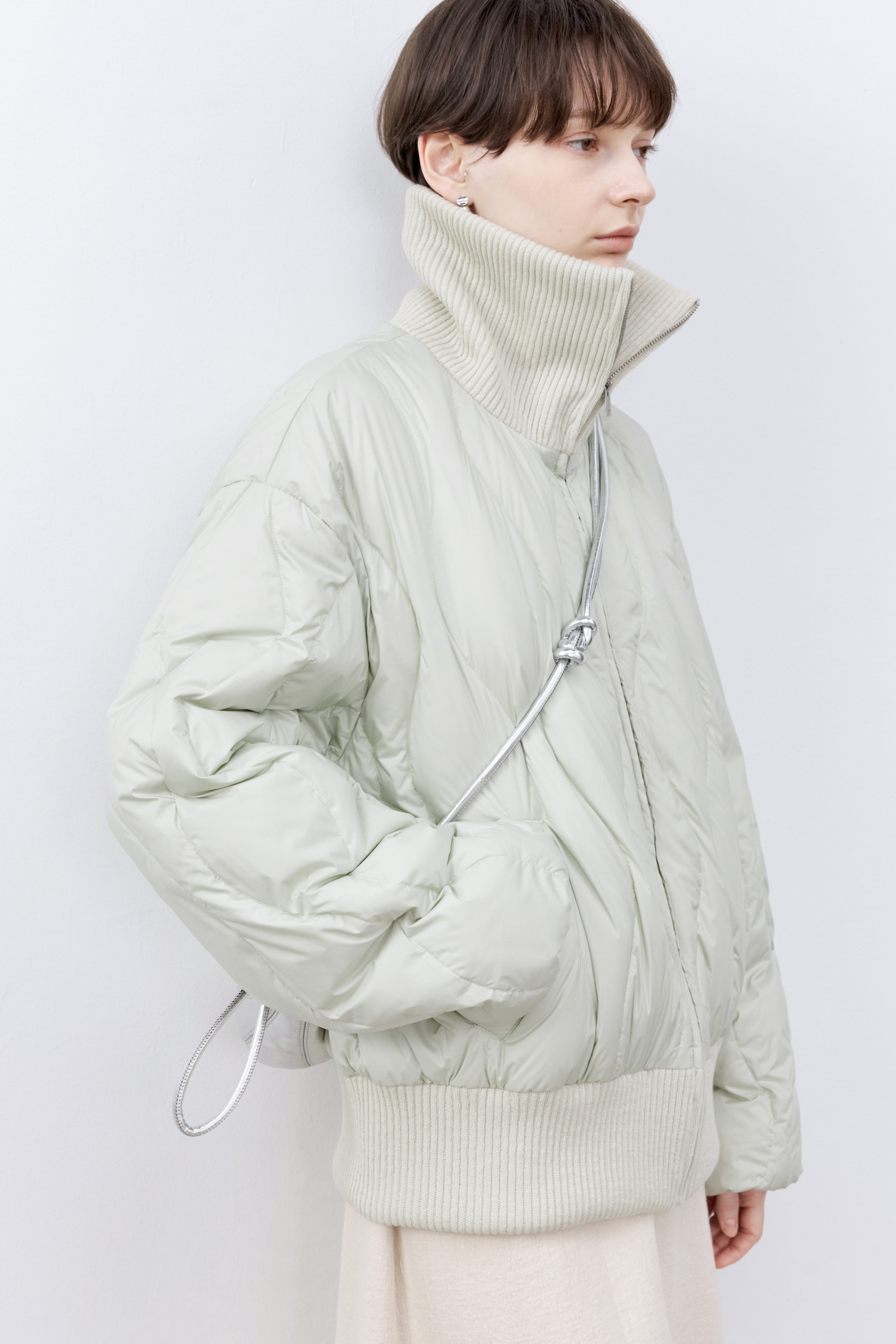 QUILTED LIGHT DOWN JACKET