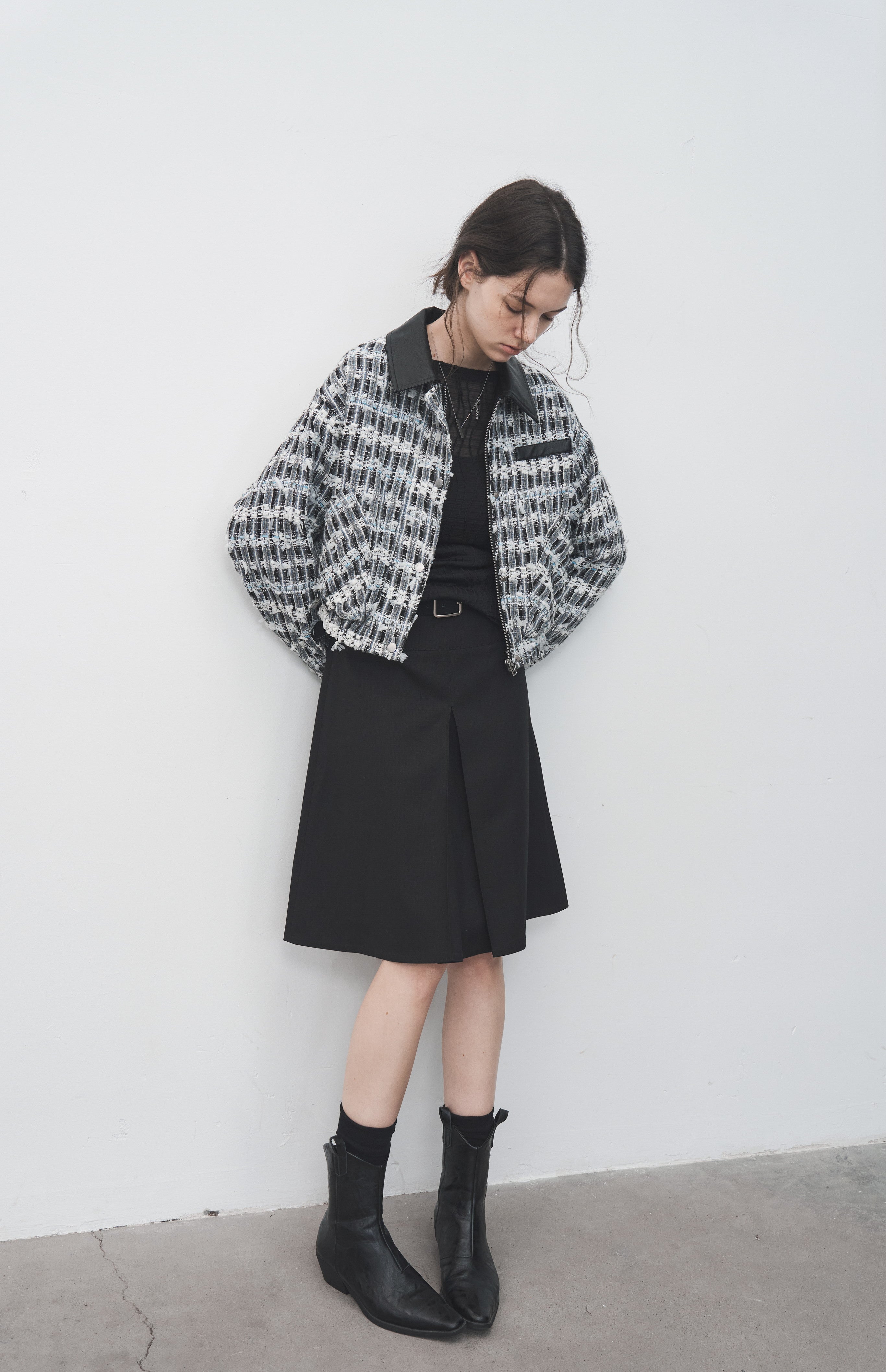 EDGE LEATHER FRAGRANCE JACKET / エッジレザーフレグランスジャケット