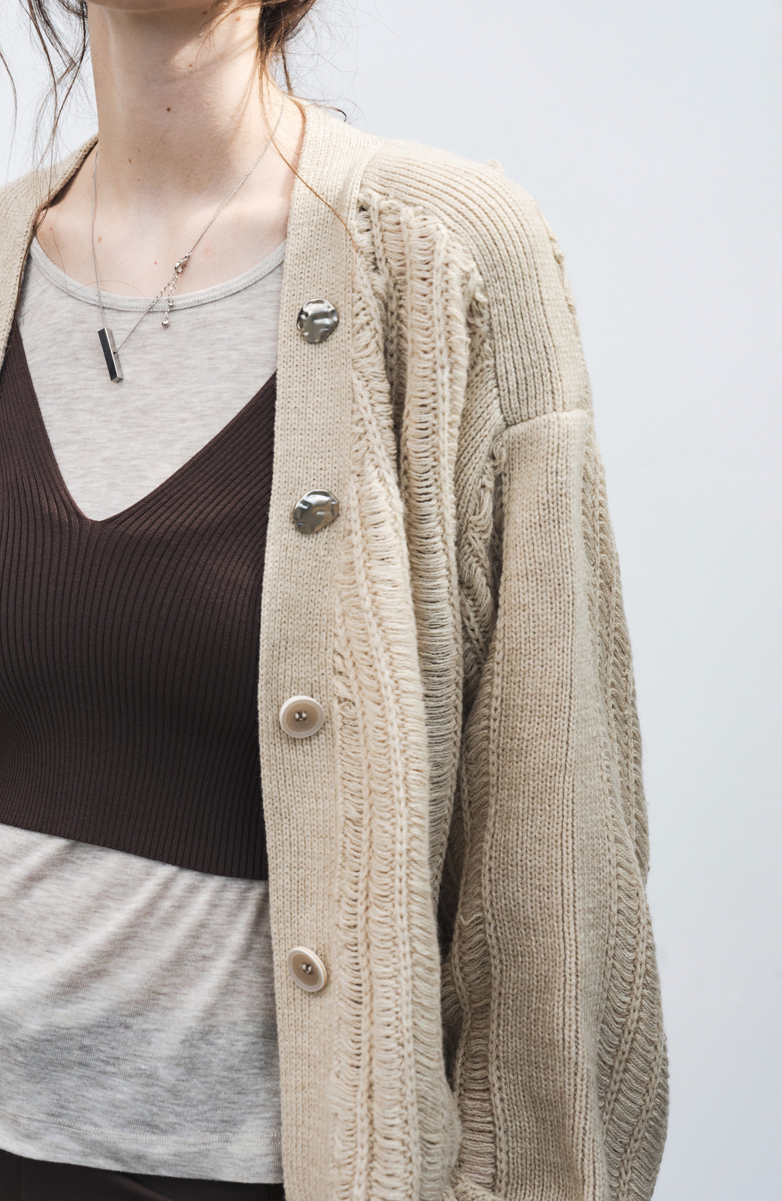 LIGHT WARM KNIT CARDIGAN / ライトウォームニットカーディガン